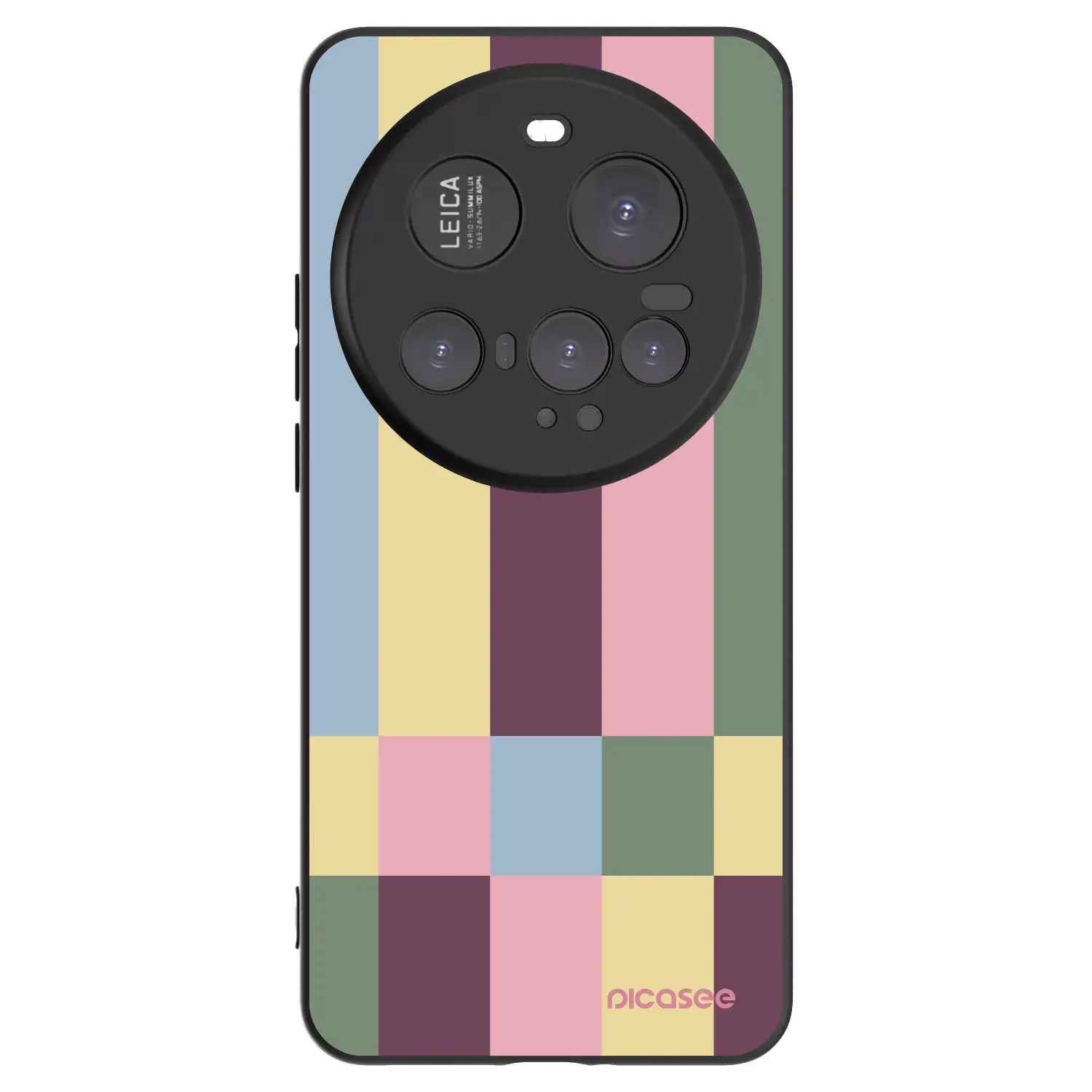 Silikonový černý obal pro Xiaomi 15 Ultra - Lobby tiles