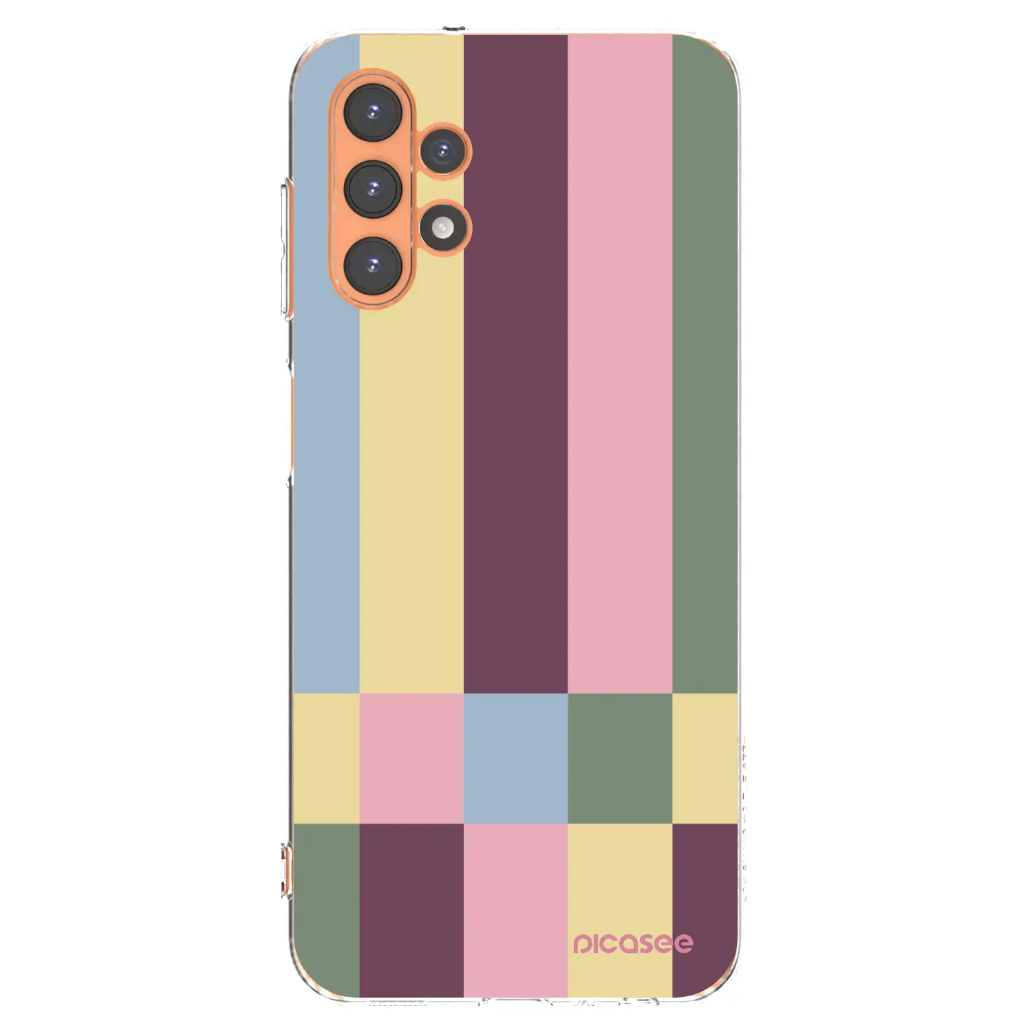 Silikonový průhledný obal pro Samsung Galaxy A13 5G - Lobby tiles