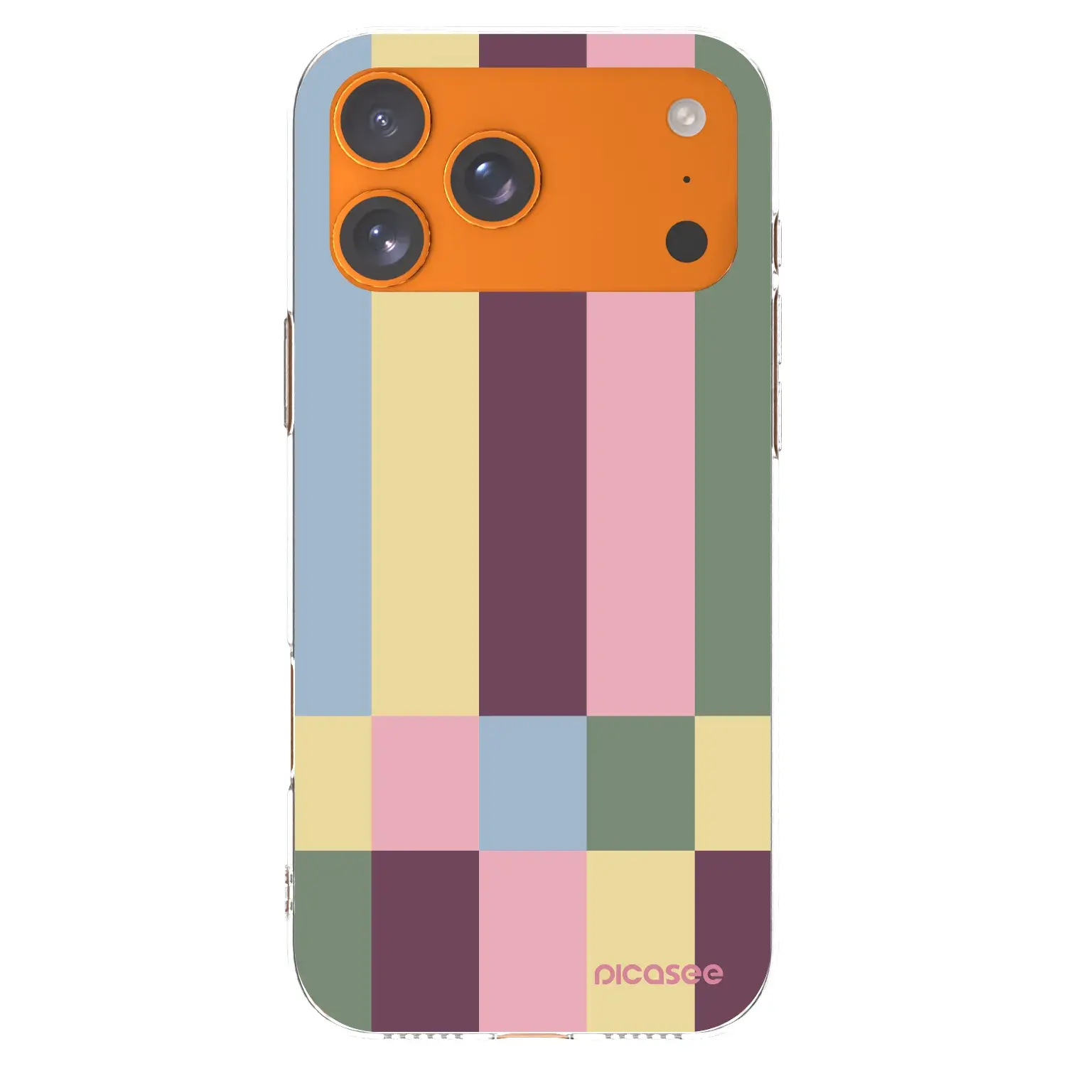 Silikonový průhledný obal pro Apple iPhone 17 Pro Max - Lobby tiles