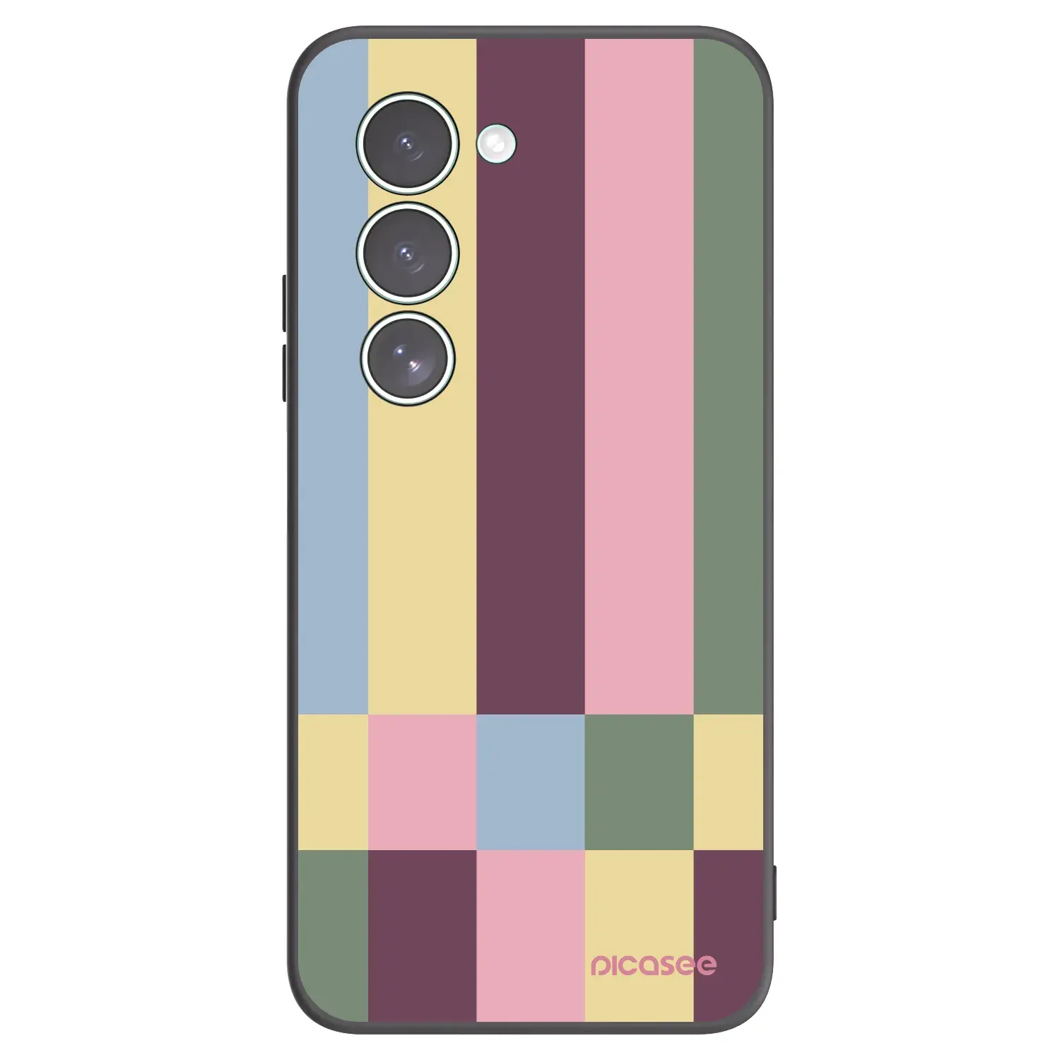 Silikonový černý obal pro Xiaomi Redmi 15 5G - Lobby tiles