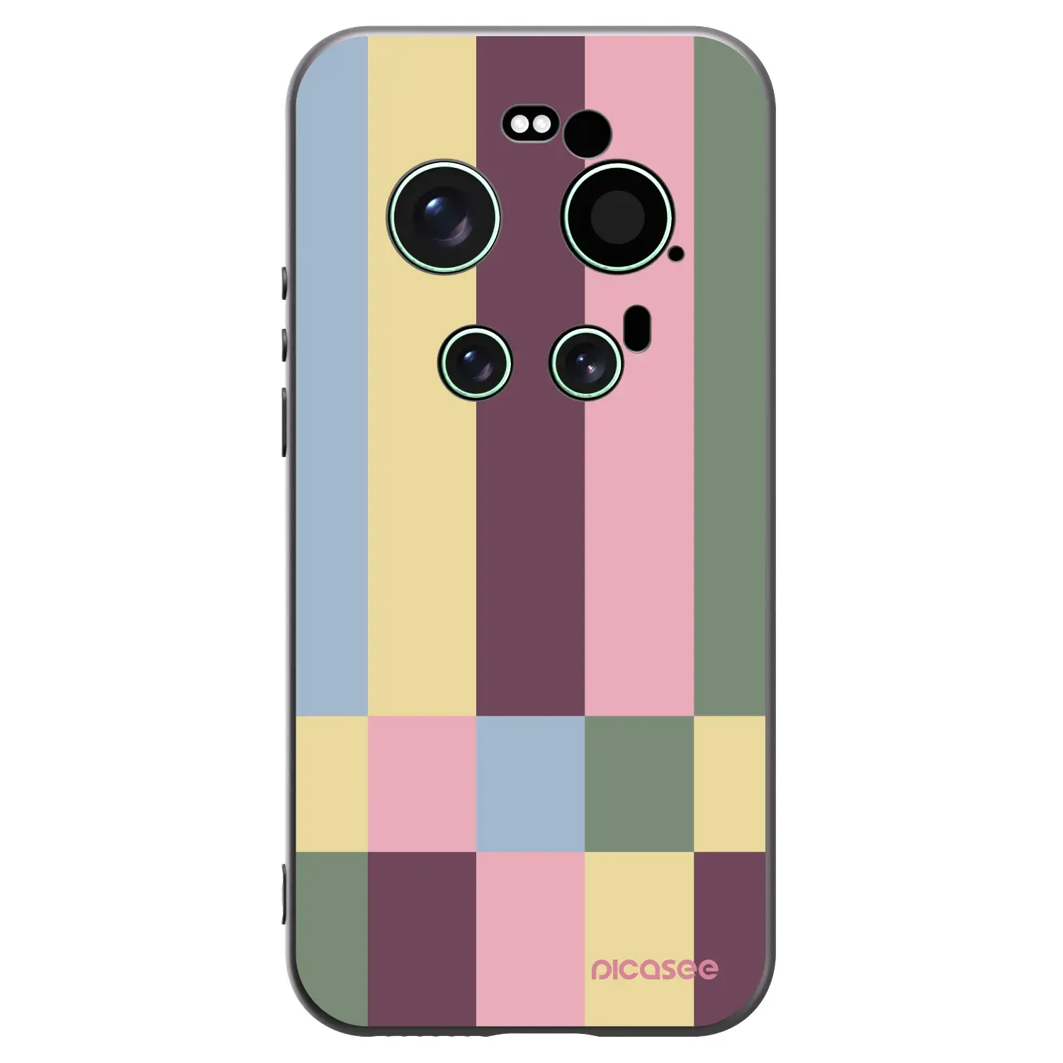 Silikonový černý obal pro Xiaomi 17 Ultra - Lobby tiles