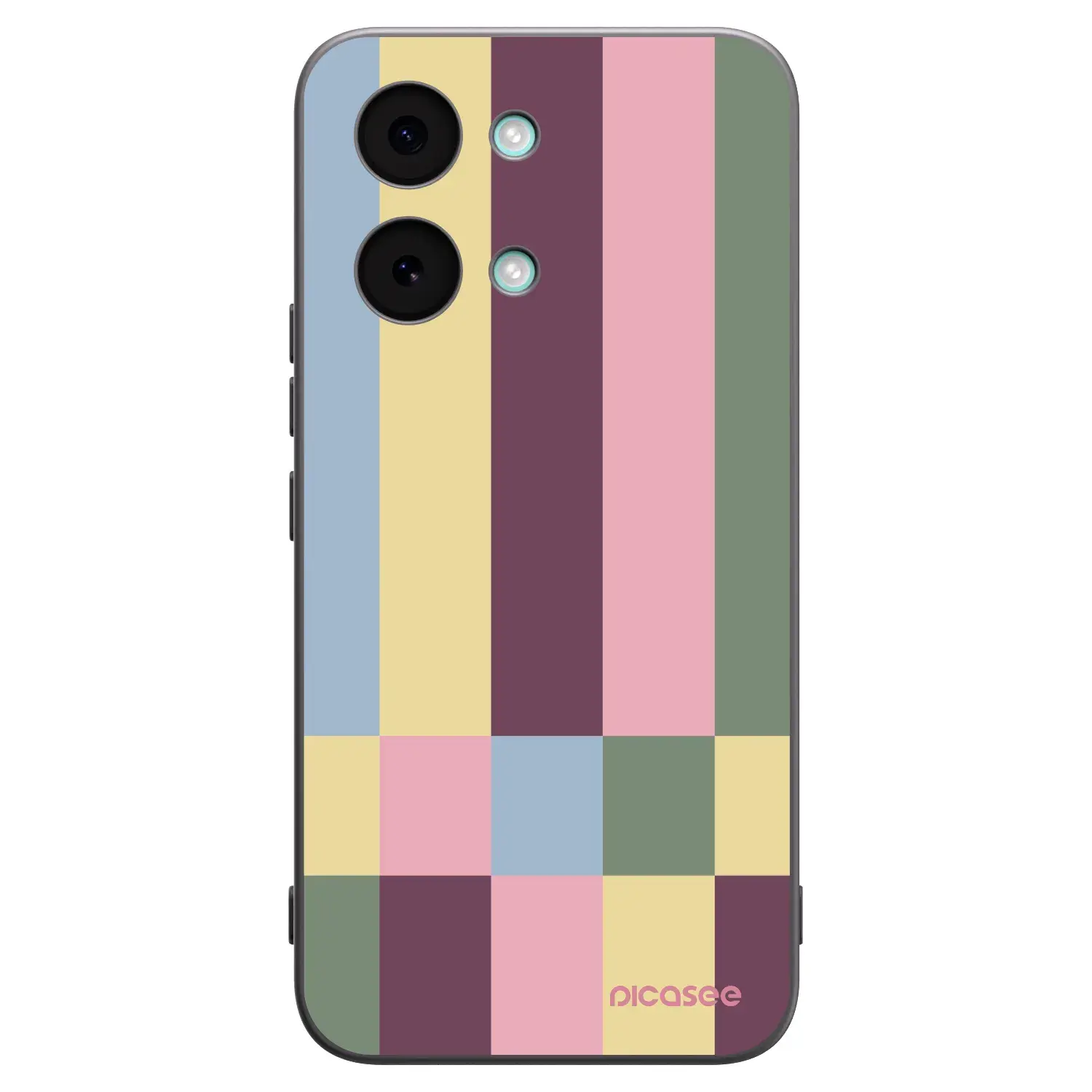 Silikonový černý obal pro Xiaomi Poco X8 Pro Max - Lobby tiles