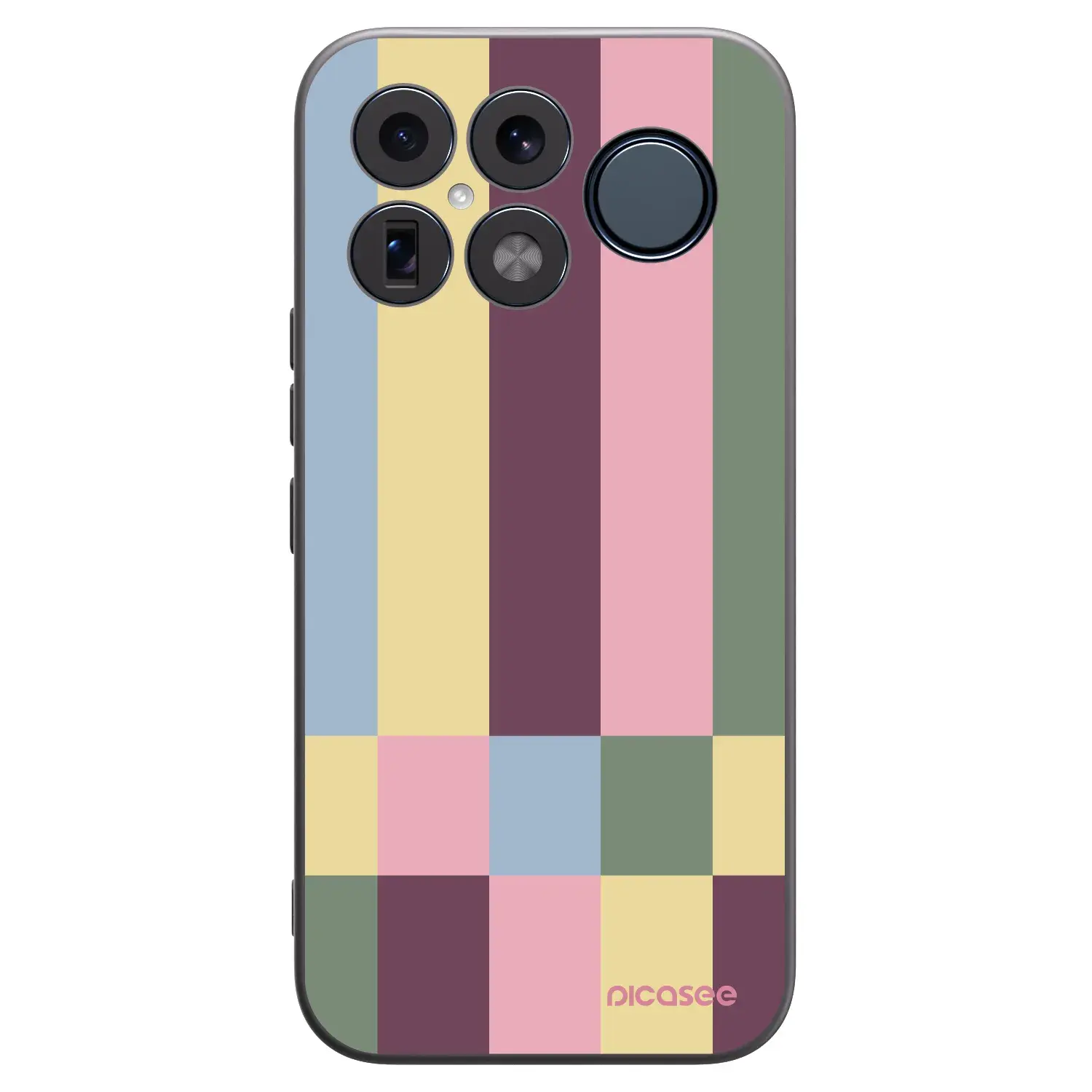 Silikonový černý obal pro Xiaomi Poco F8 Ultra - Lobby tiles