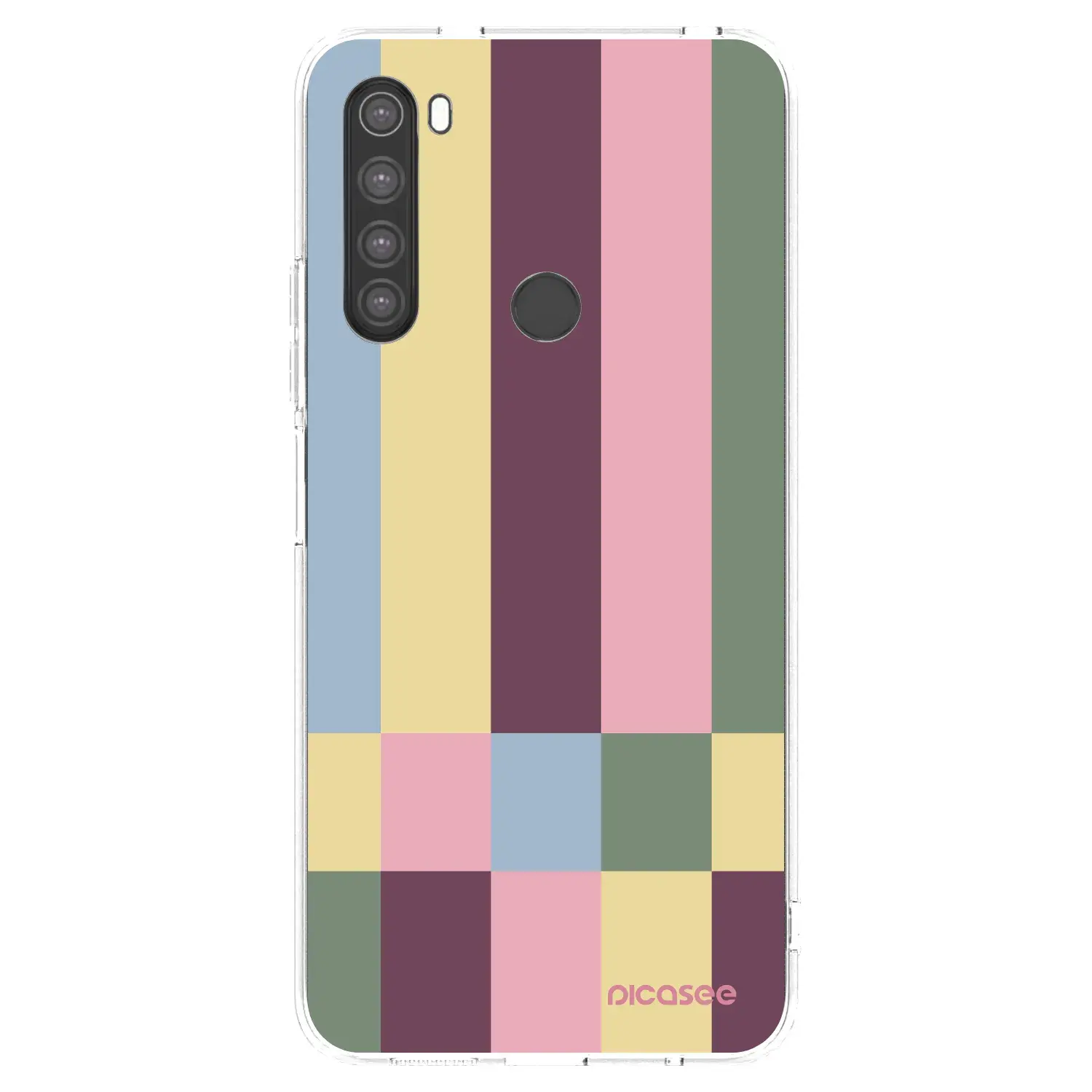 Silikonový průhledný obal pro Xiaomi Redmi Note 8 - Lobby tiles