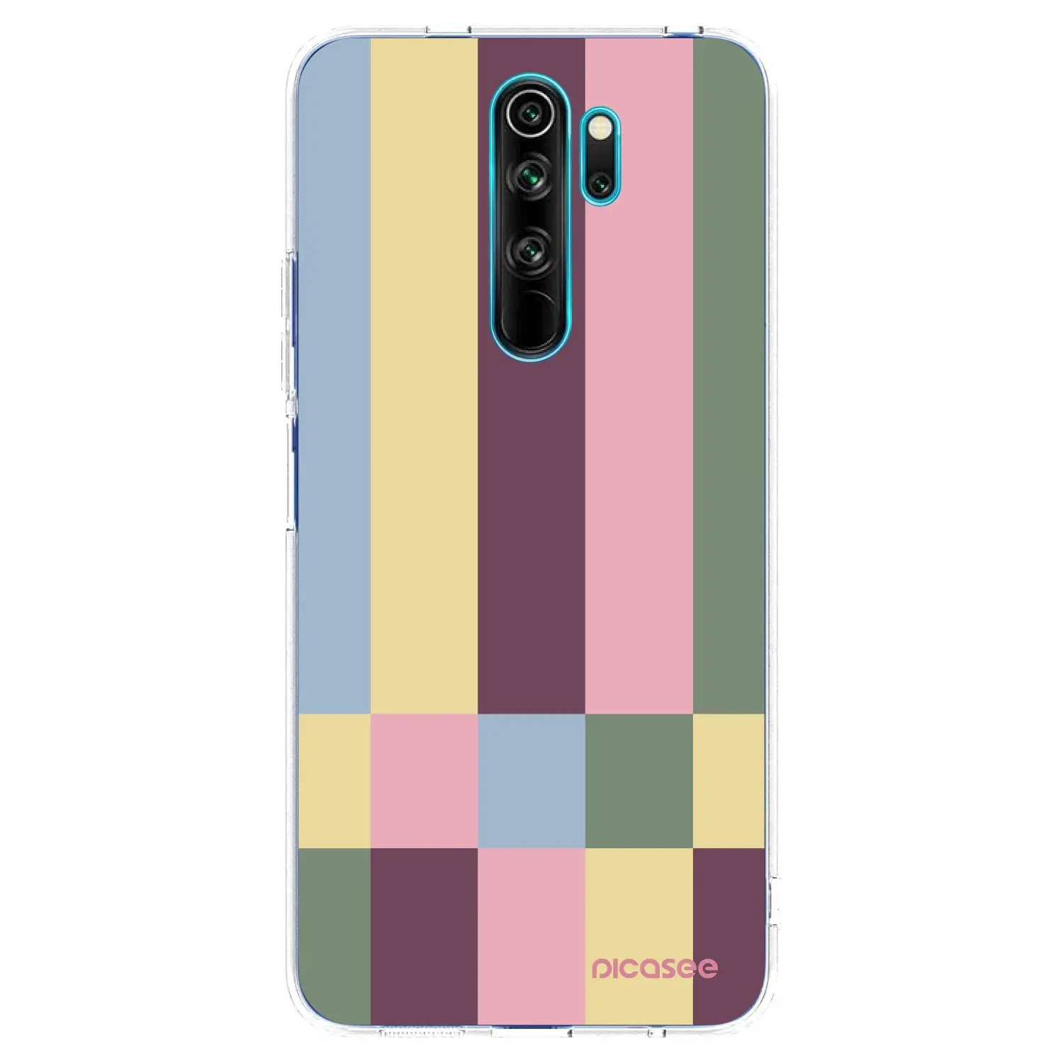 Silikonový průhledný obal pro Xiaomi Redmi Note 8 Pro - Lobby tiles