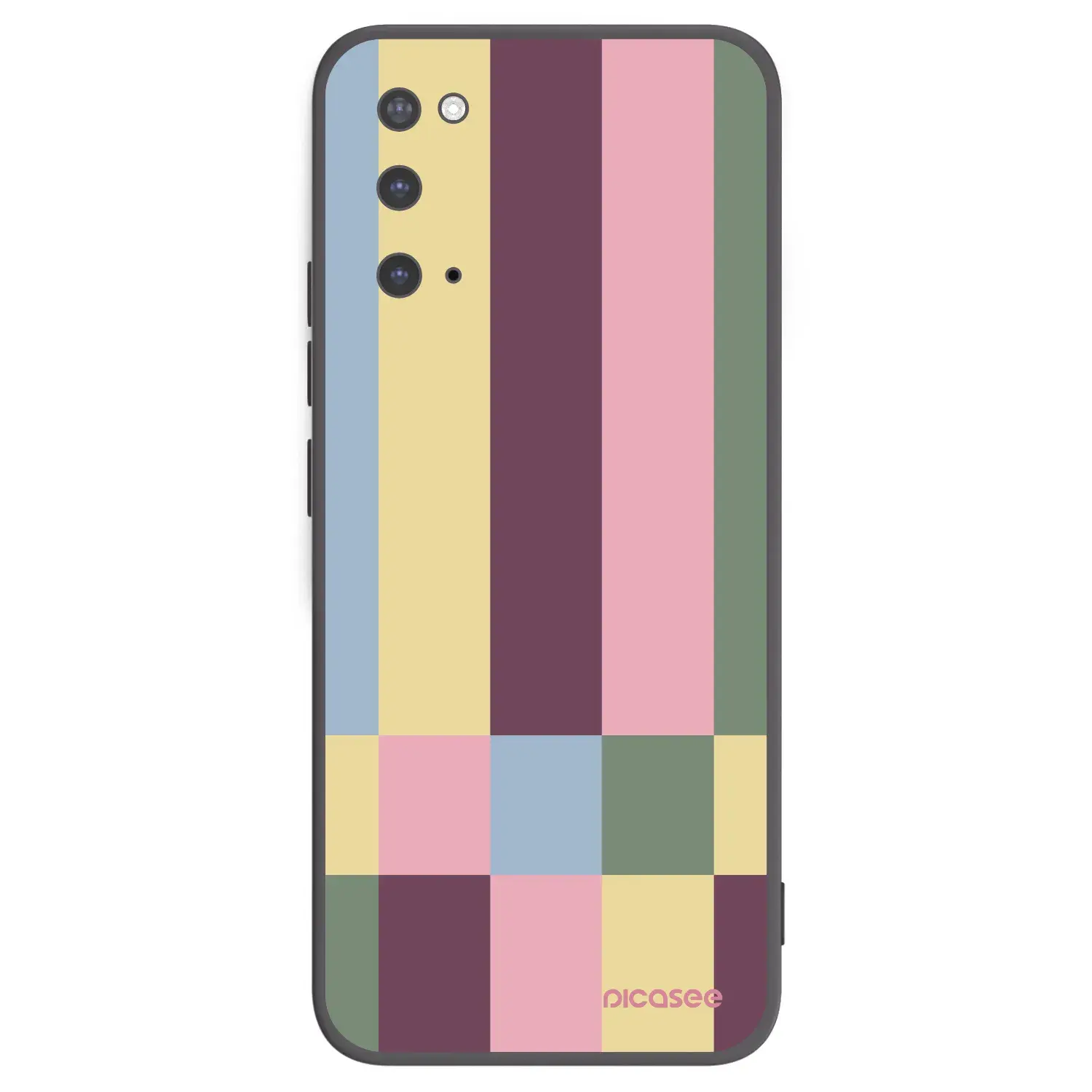 Silikonový černý obal pro Samsung Galaxy S20 G980F - Lobby tiles