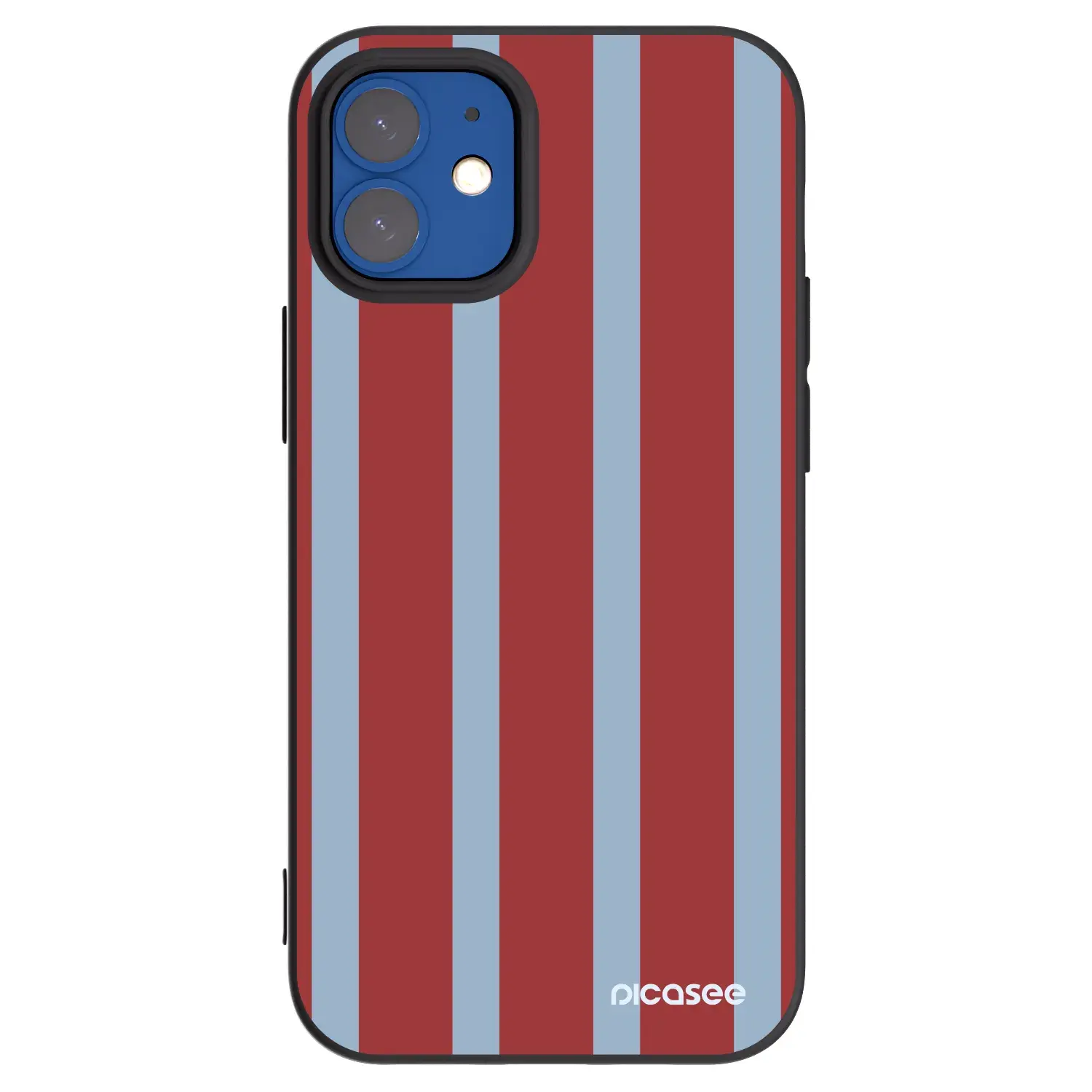 Silikonový černý obal pro Apple iPhone 12 mini - Lounge pass