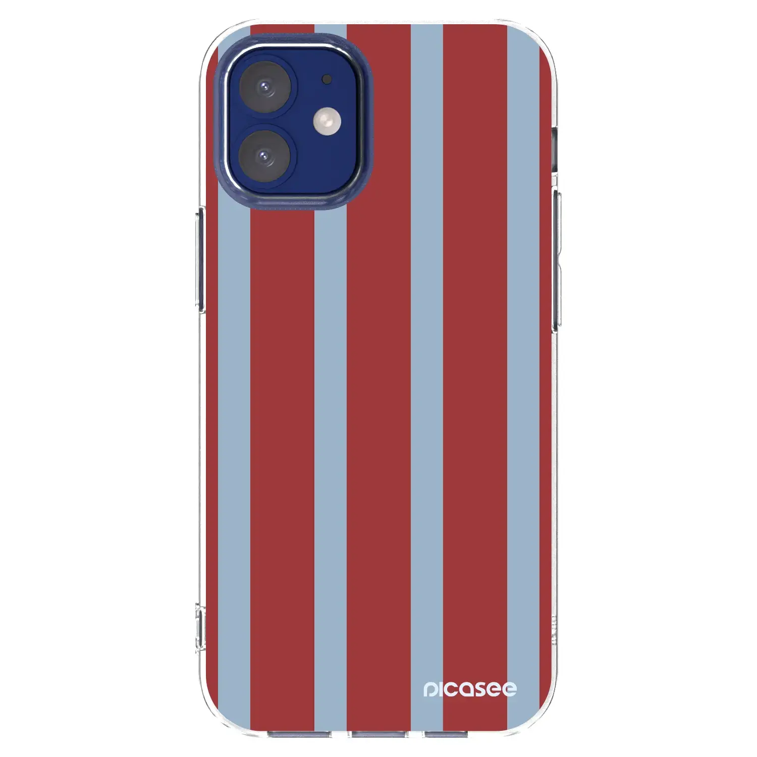 Silikonový průhledný obal pro Apple iPhone 12 mini - Lounge pass
