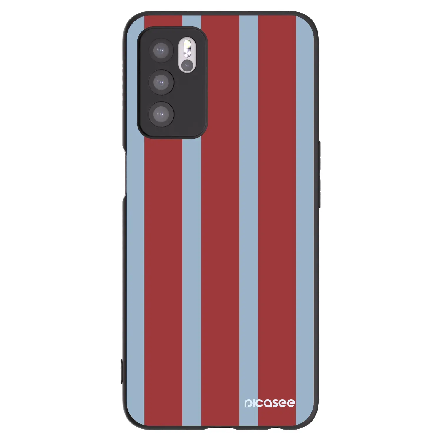 Silikonový černý obal pro OPPO A16s - Lounge pass