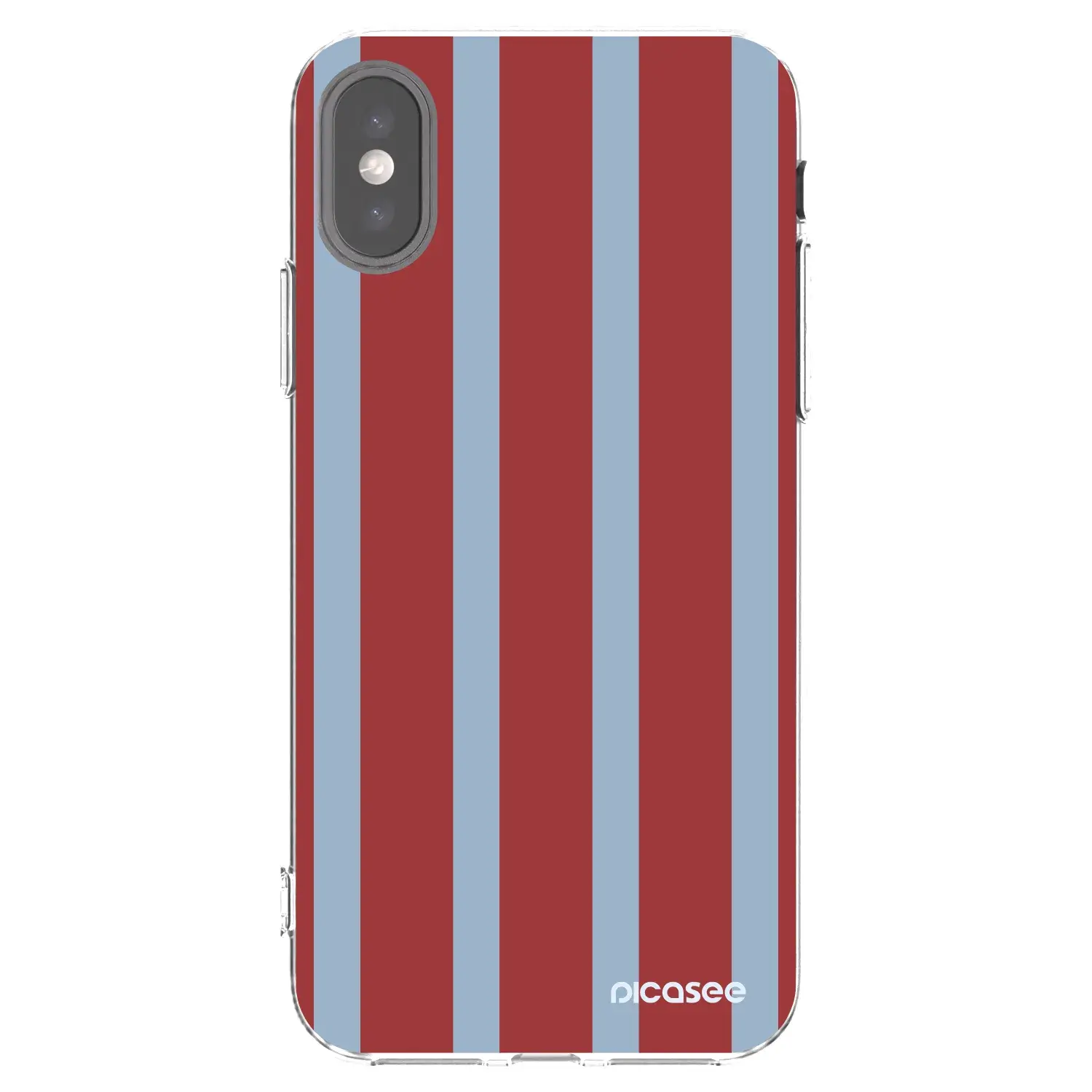 Silikonový průhledný obal pro Apple iPhone X/XS - Lounge pass