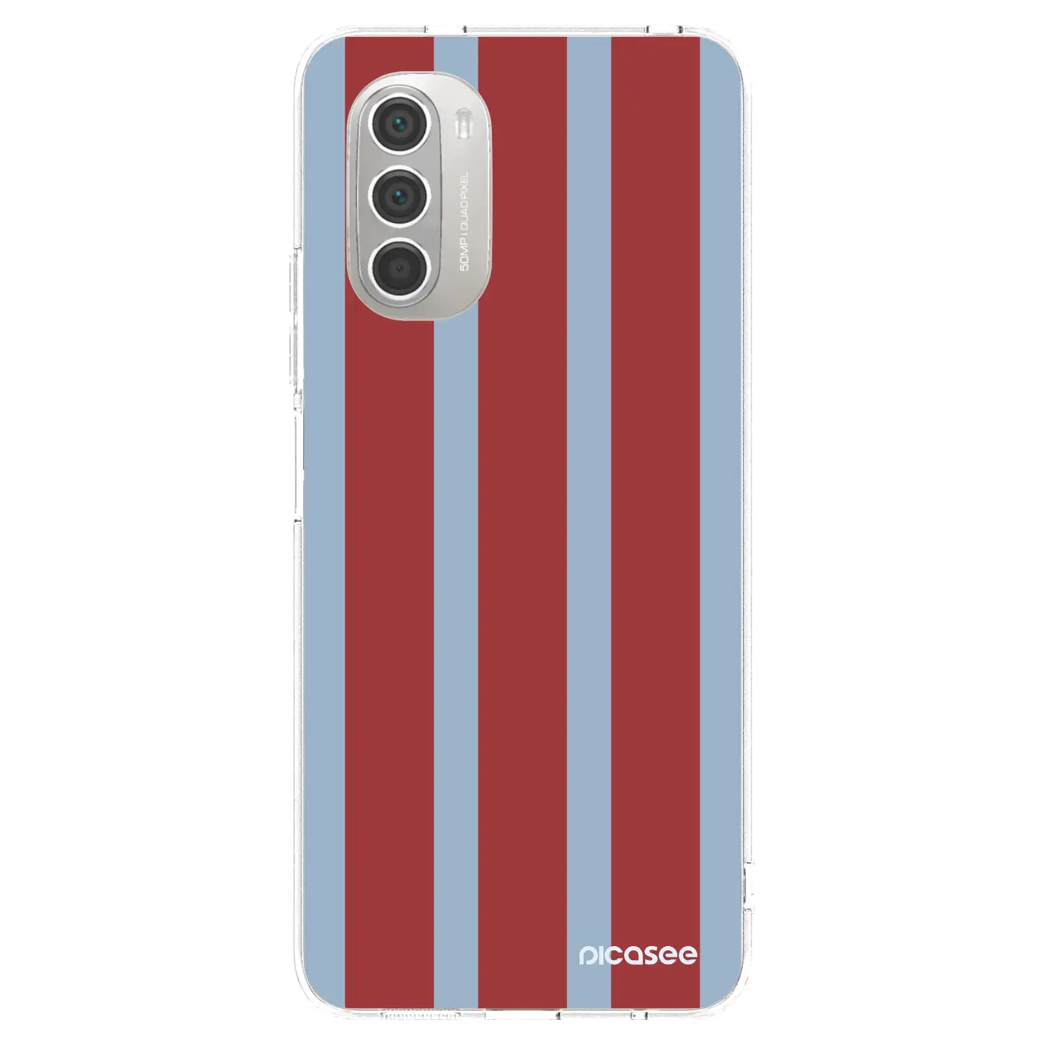 Silikonový průhledný obal pro Motorola Moto G51 - Lounge pass