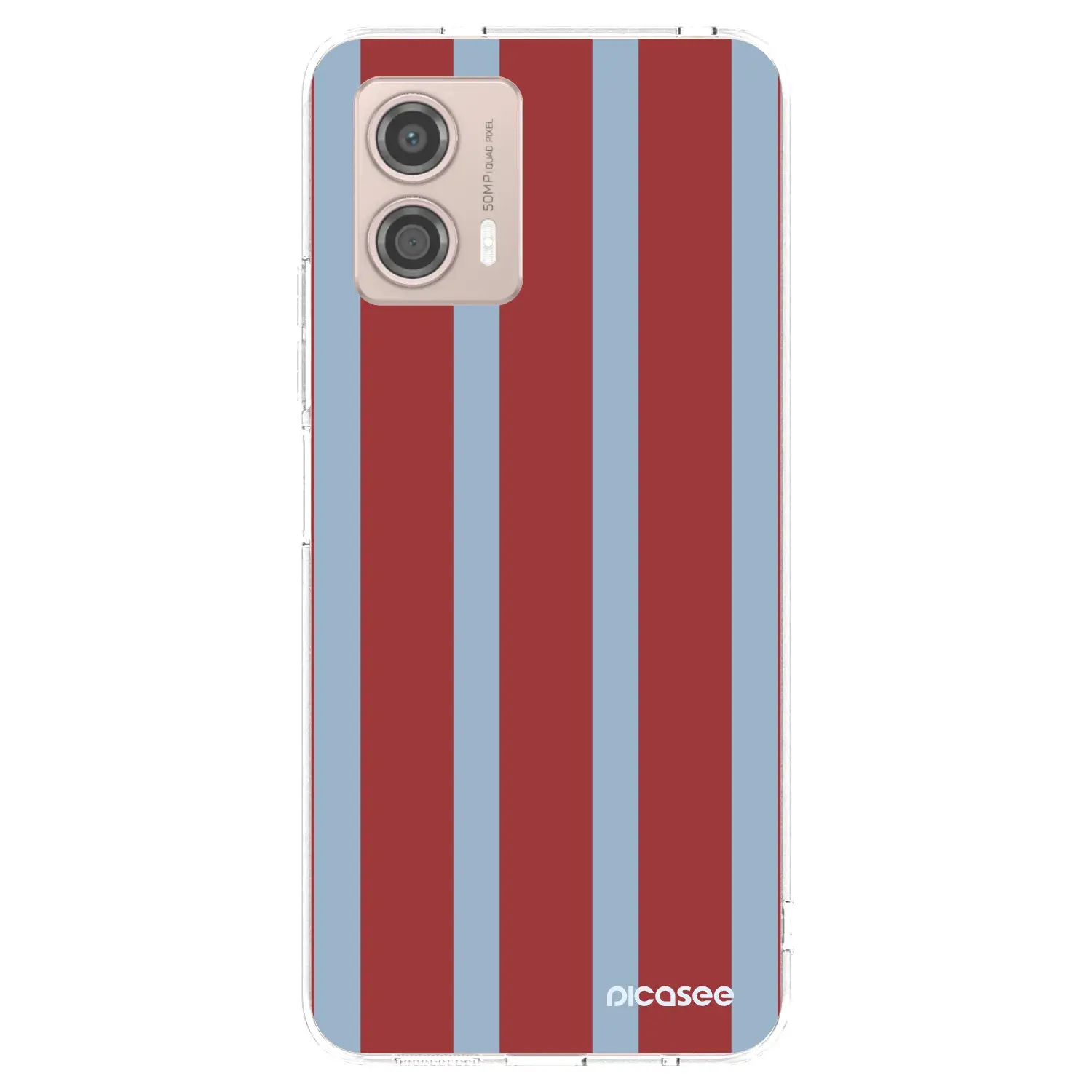 Silikonový průhledný obal pro Motorola Moto G53 5G - Lounge pass