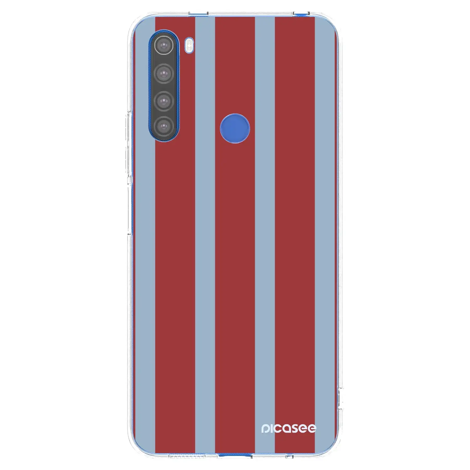 Silikonový průhledný obal pro Xiaomi Redmi Note 8T - Lounge pass