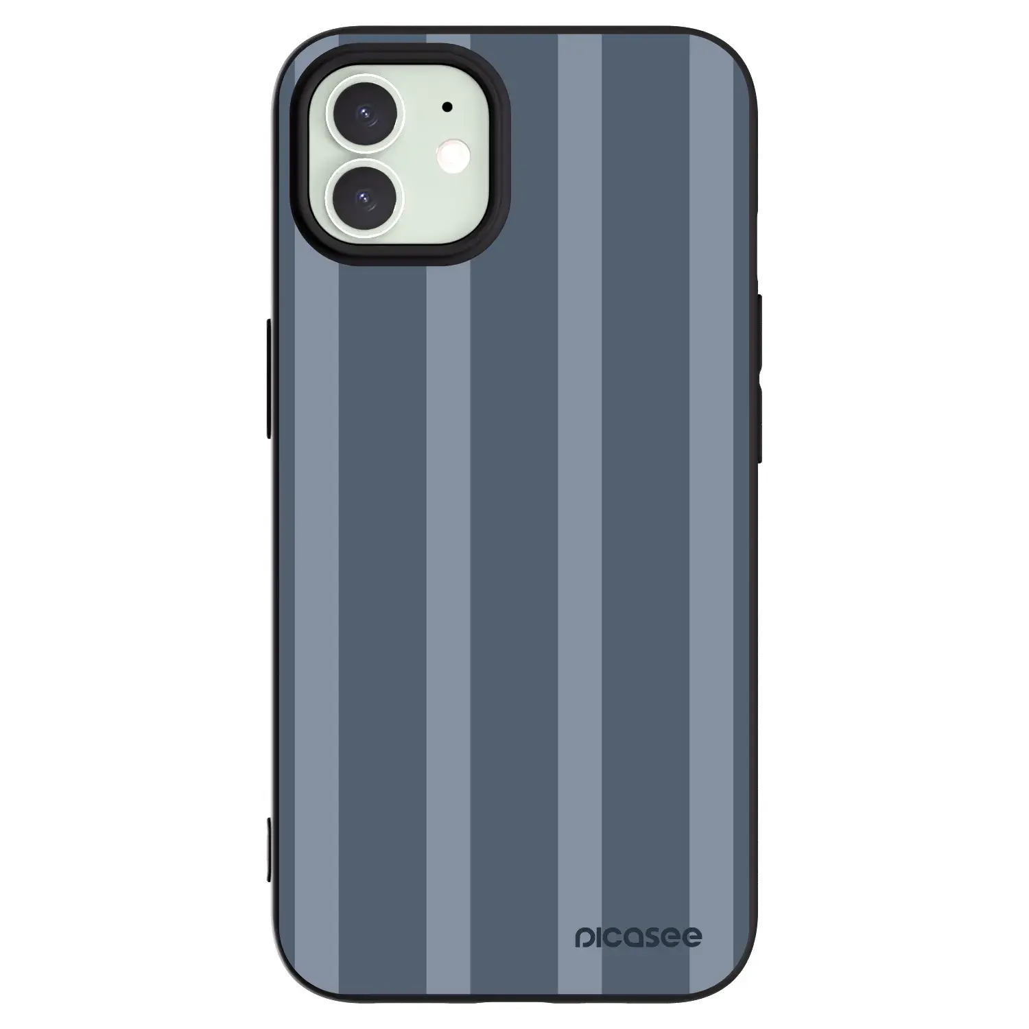 Silikonový černý obal pro Apple iPhone 12 - Midnight lounge