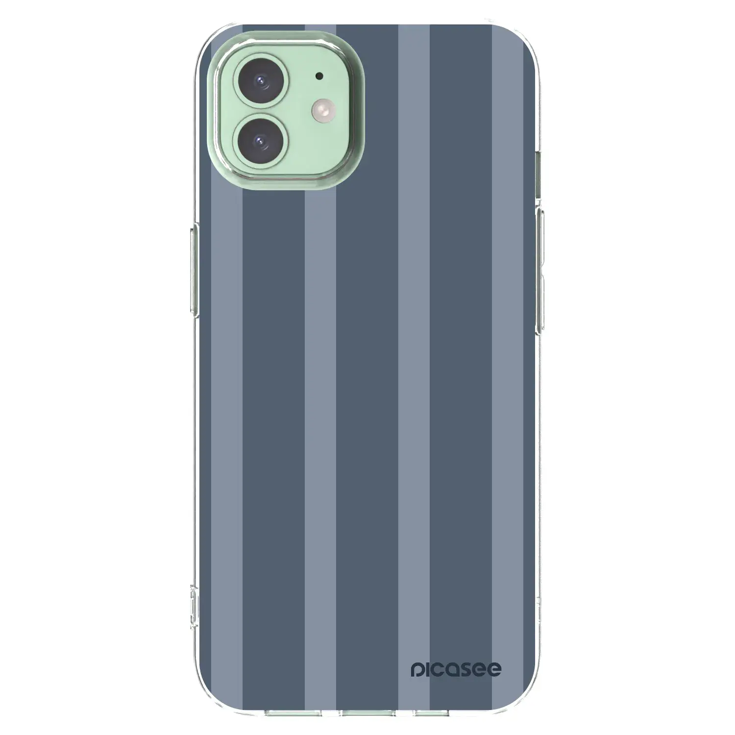 Silikonový průhledný obal pro Apple iPhone 12 - Midnight lounge