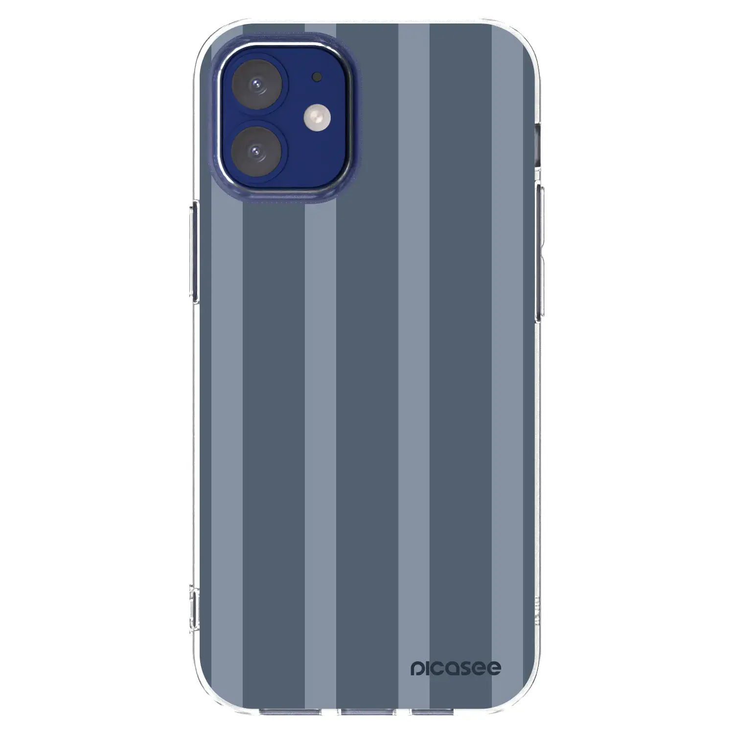 Silikonový průhledný obal pro Apple iPhone 12 mini - Midnight lounge
