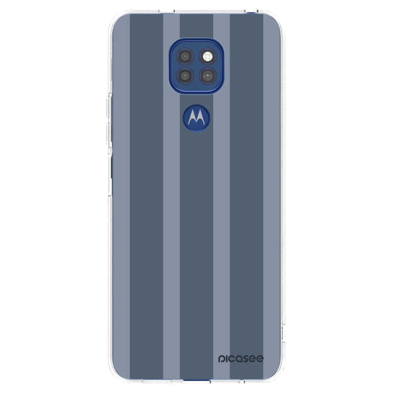 Silikonový průhledný obal pro Motorola Moto G9 Play - Midnight lounge