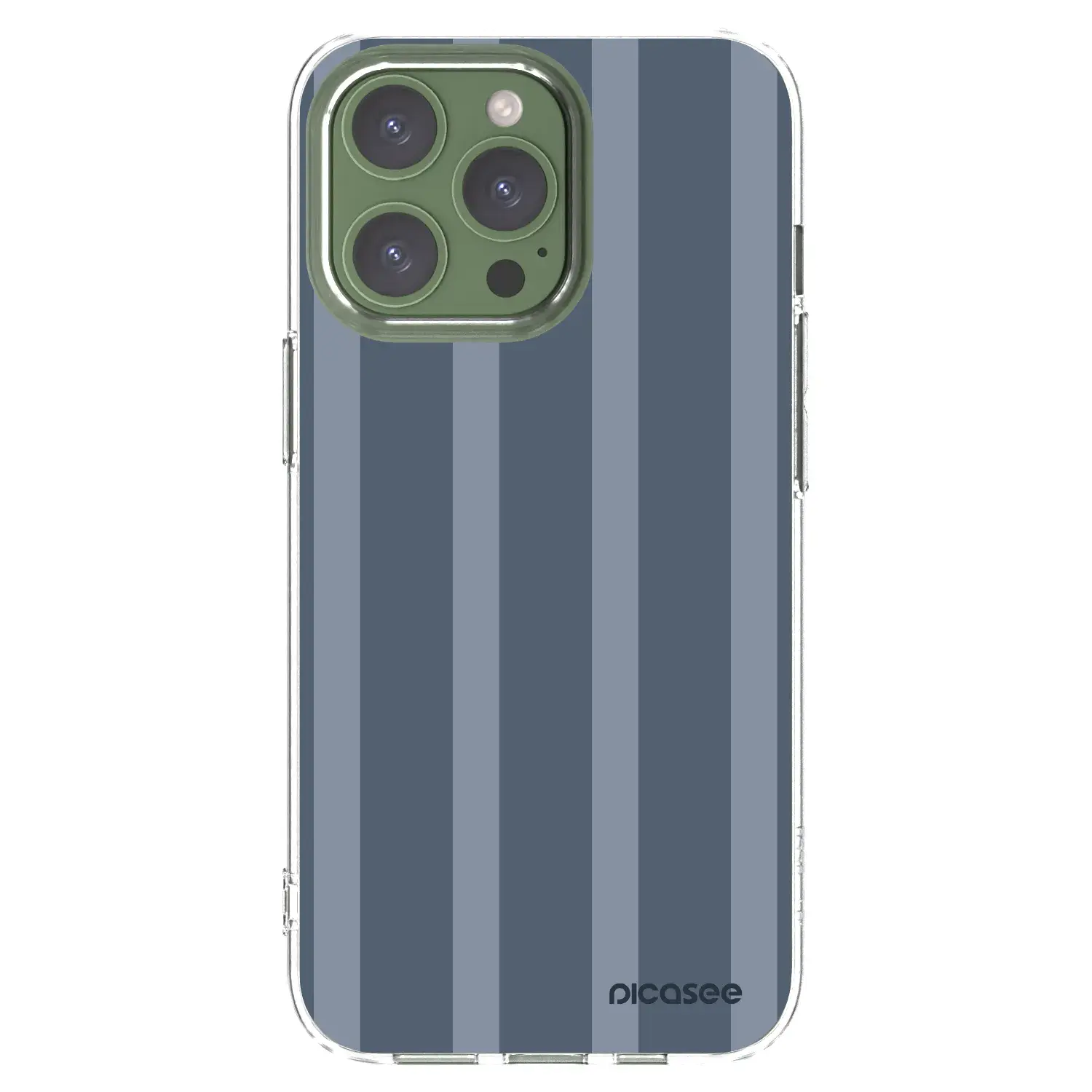 Silikonový průhledný obal pro Apple iPhone 13 Pro - Midnight lounge