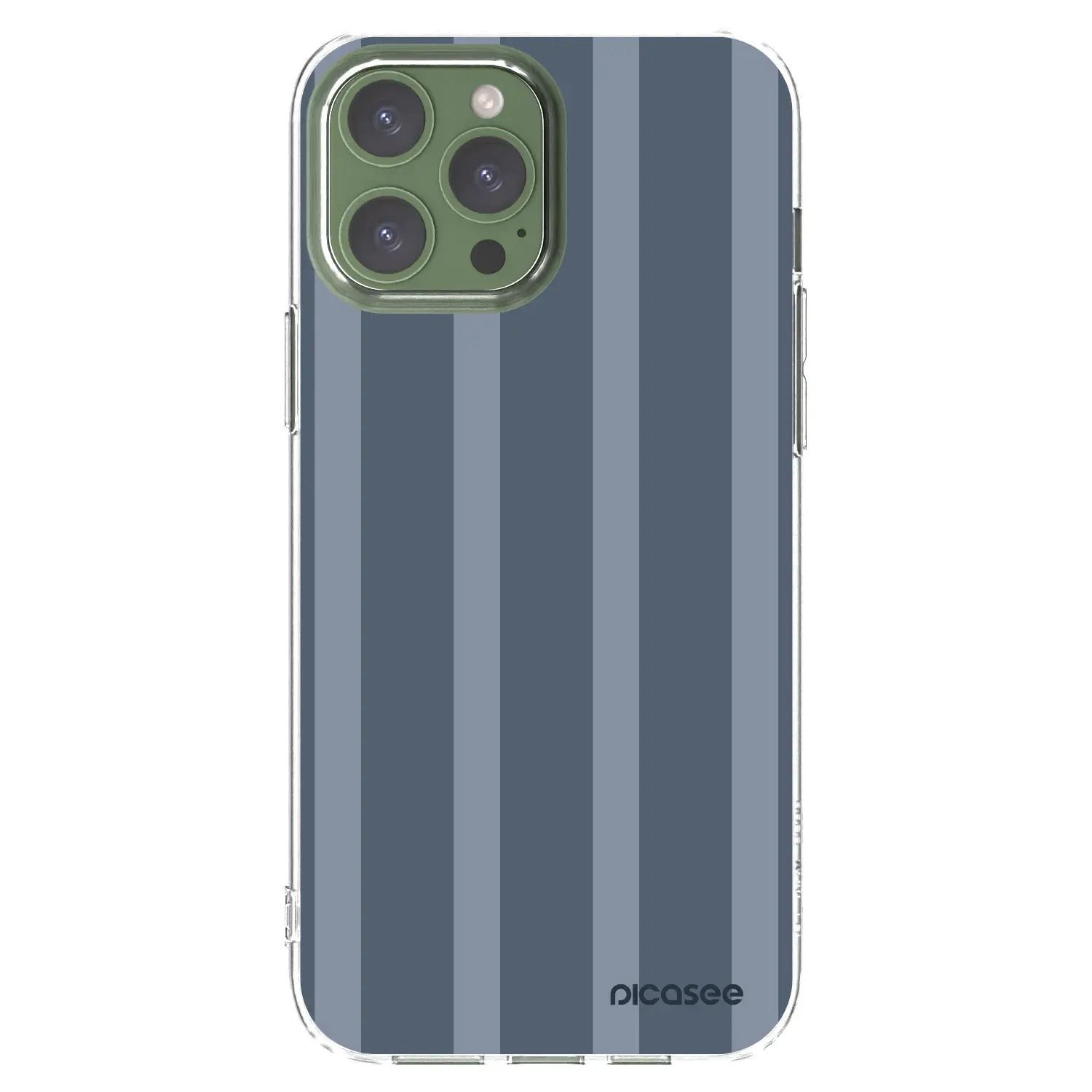 Silikonový průhledný obal pro Apple iPhone 13 Pro Max - Midnight lounge