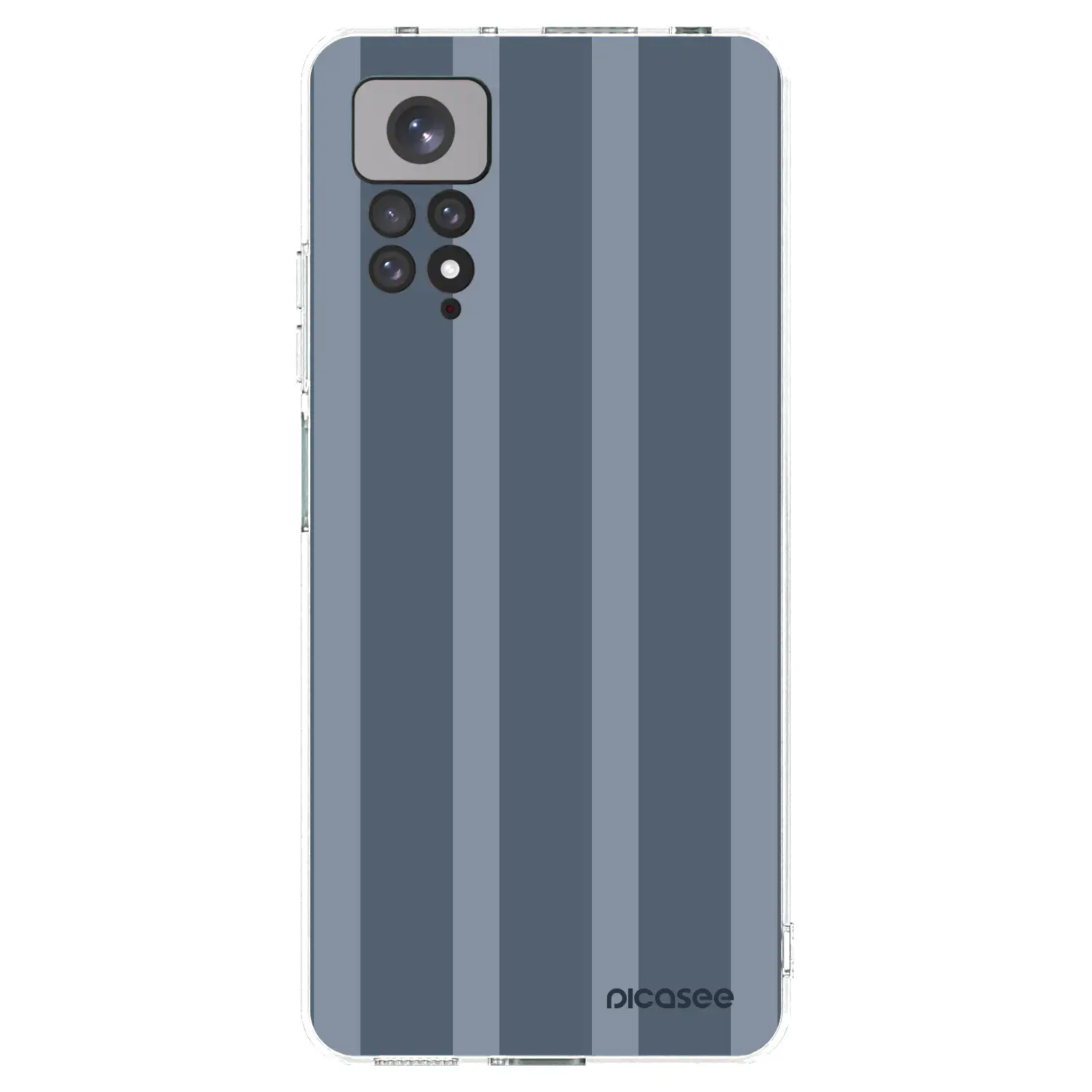 Silikonový průhledný obal pro Xiaomi Redmi Note 11 - Midnight lounge