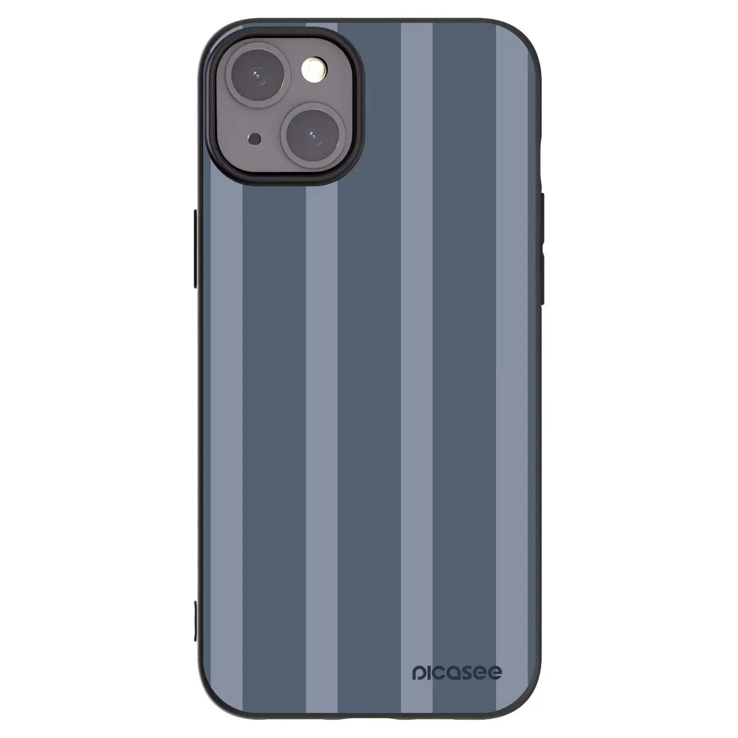 Silikonový černý obal pro Apple iPhone 15 Plus - Midnight lounge