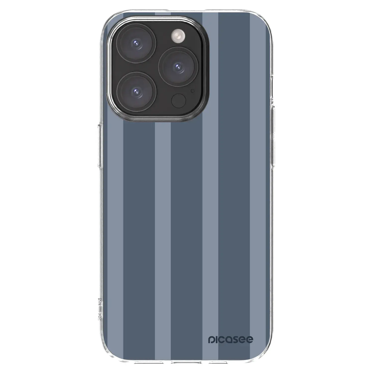 Silikonový průhledný obal pro Apple iPhone 15 Pro - Midnight lounge