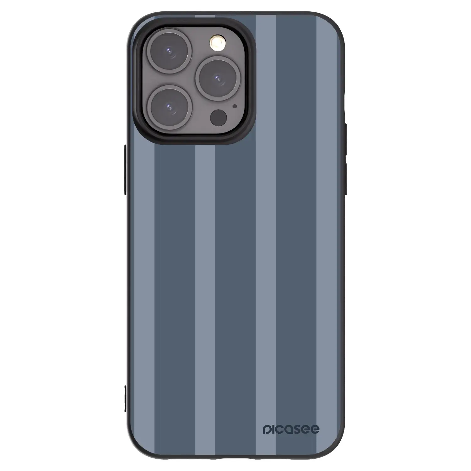 Silikonový černý obal pro Apple iPhone 15 Pro Max - Midnight lounge