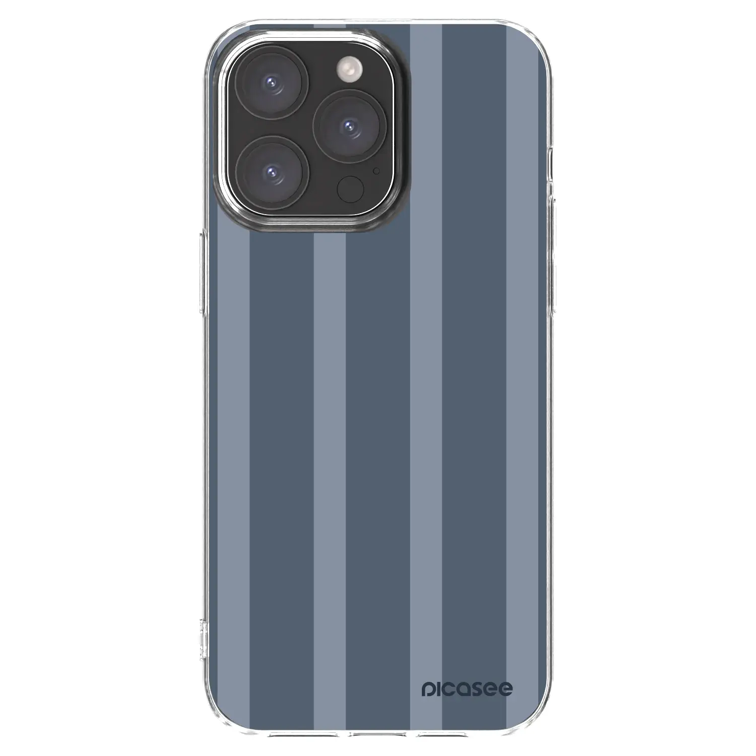 Silikonový průhledný obal pro Apple iPhone 15 Pro Max - Midnight lounge