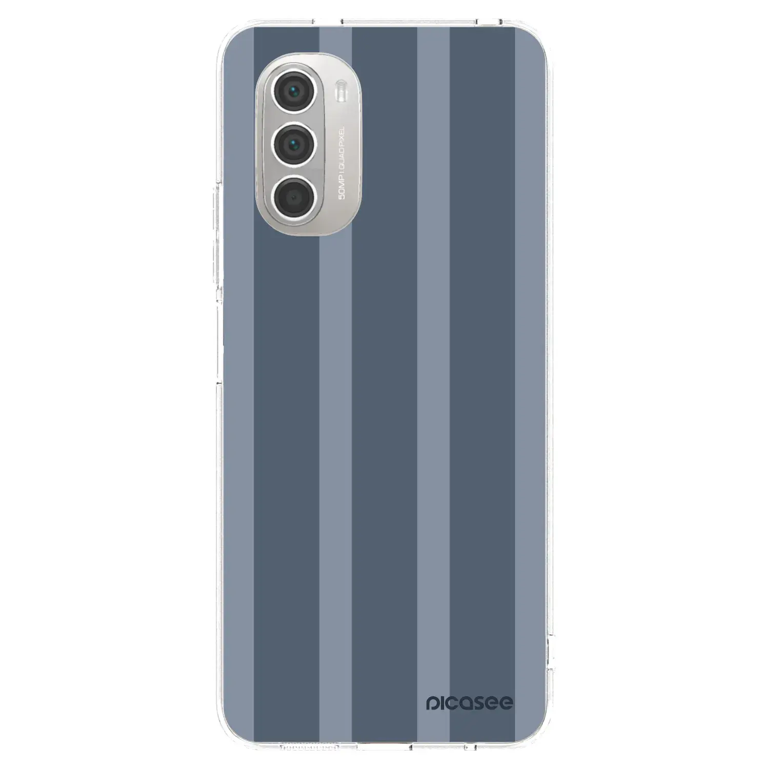 Silikonový průhledný obal pro Motorola Moto G51 - Midnight lounge