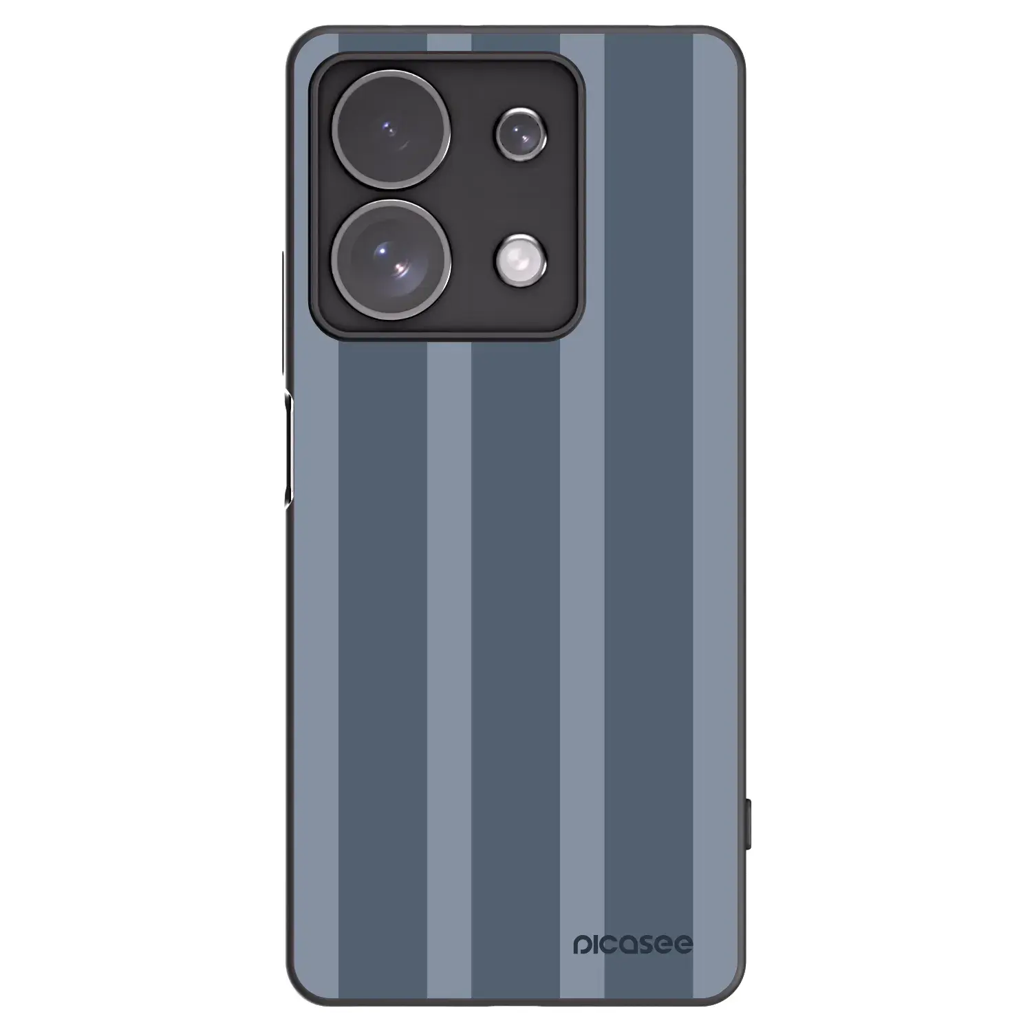 Silikonový černý obal pro Xiaomi Redmi Note 13 Pro 4G - Midnight lounge