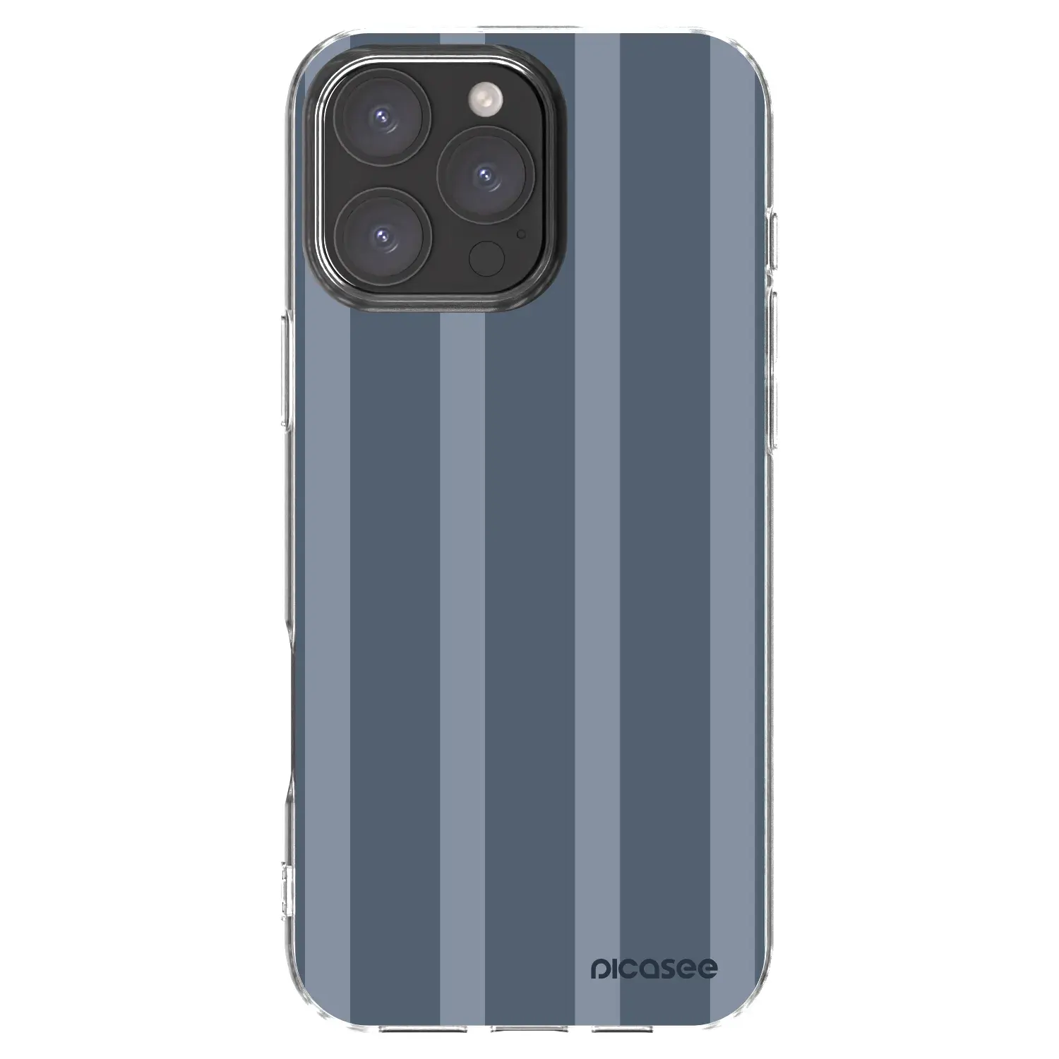 Silikonový průhledný obal pro Apple iPhone 16 Pro Max - Midnight lounge
