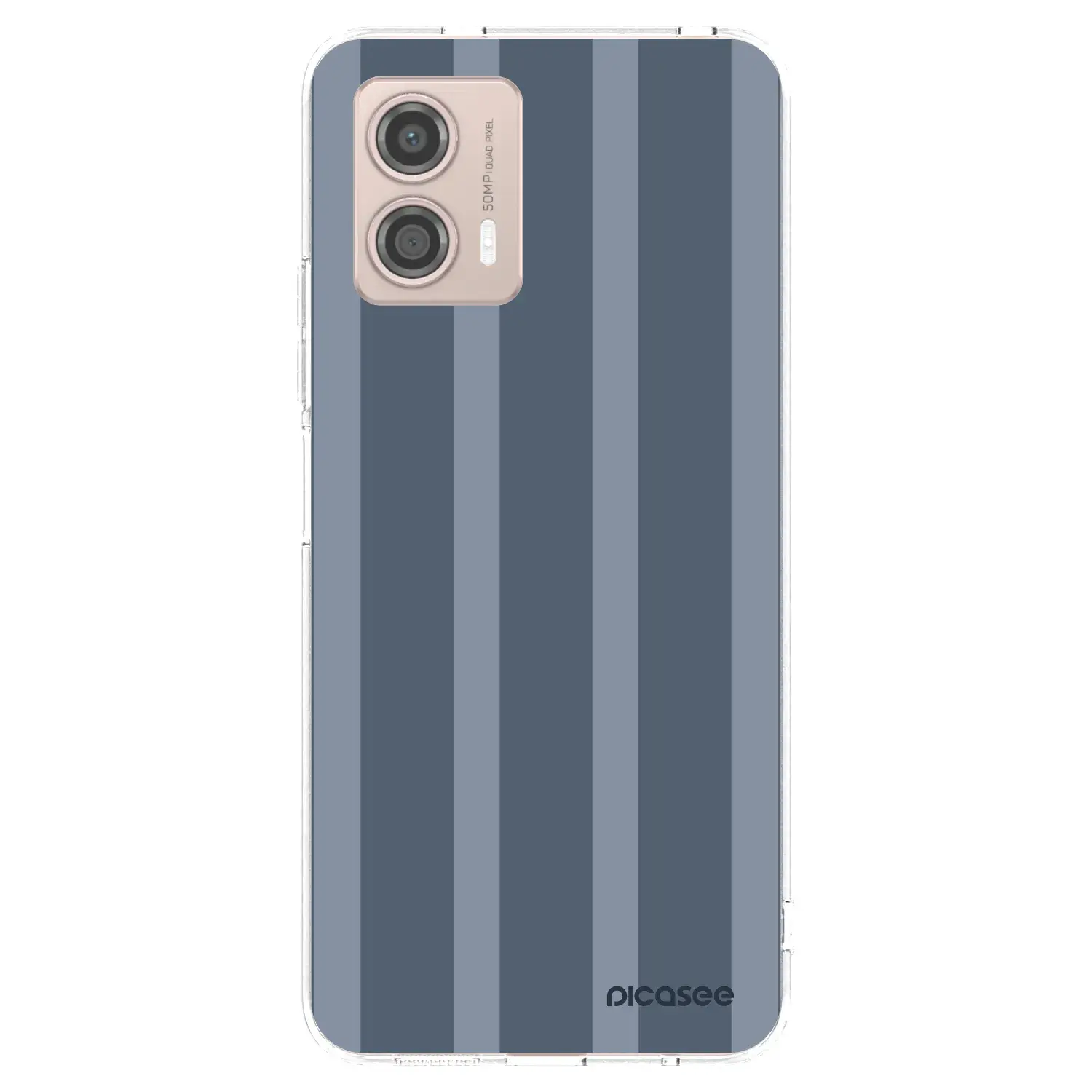 Silikonový průhledný obal pro Motorola Moto G53 5G - Midnight lounge