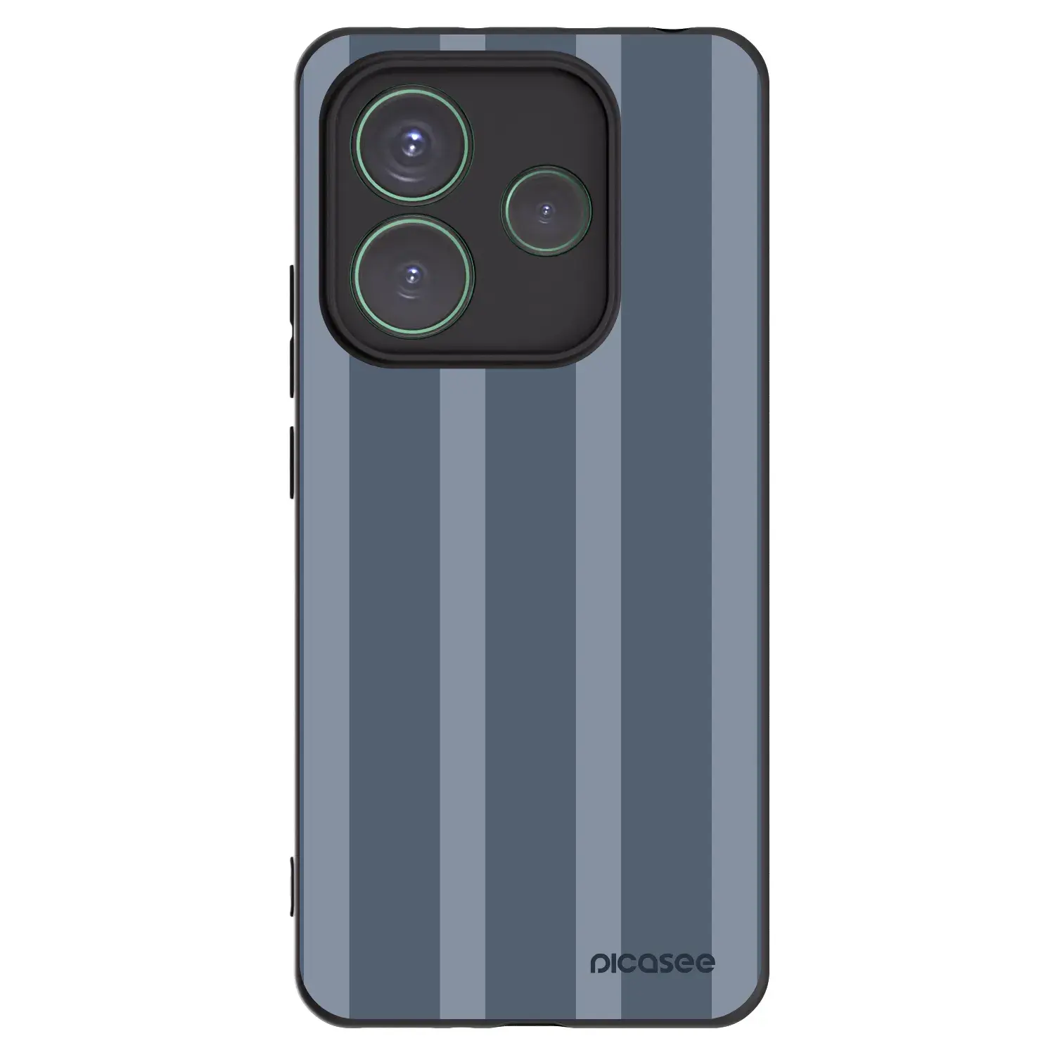 Silikonový černý obal pro Xiaomi Redmi Note 14 5G - Midnight lounge