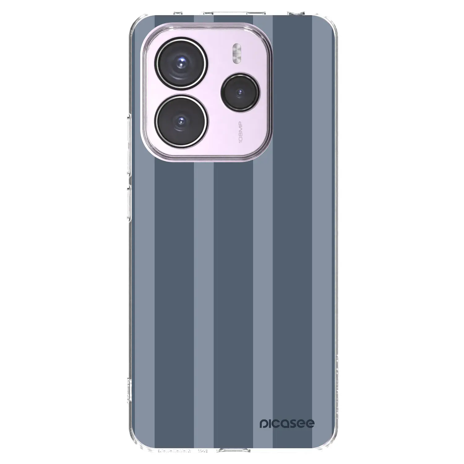 Silikonový průhledný obal pro Xiaomi Redmi Note 14 5G - Midnight lounge