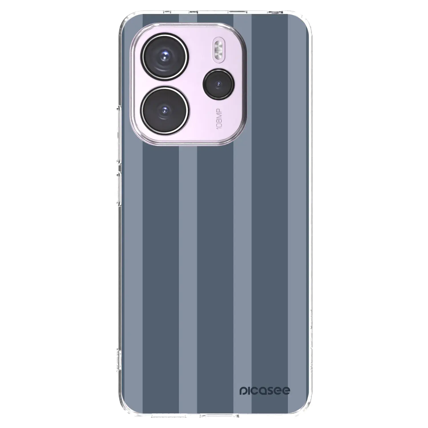 Silikonový průhledný obal pro Xiaomi Redmi Note 14 4G - Midnight lounge