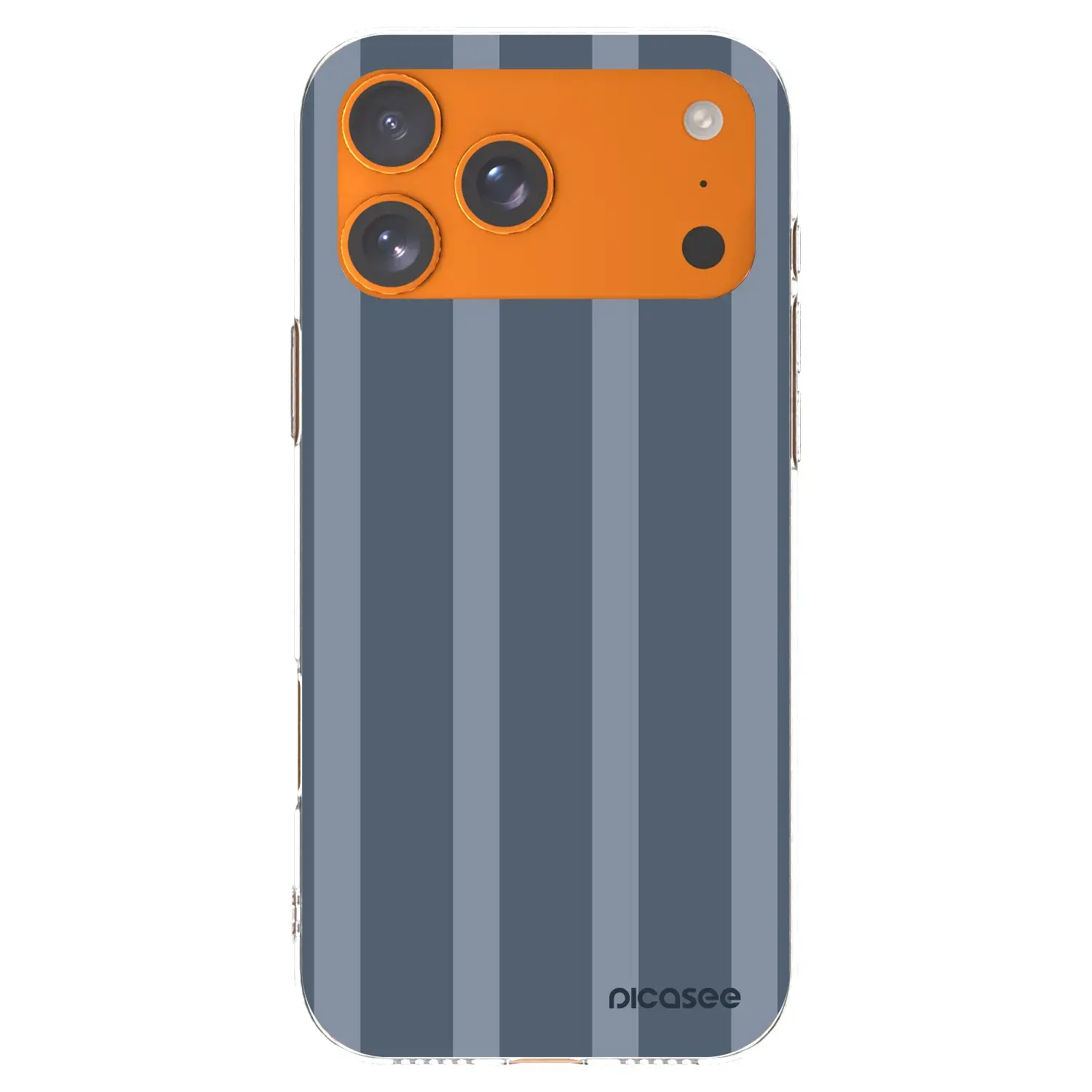 Silikonový průhledný obal pro Apple iPhone 17 Pro Max - Midnight lounge