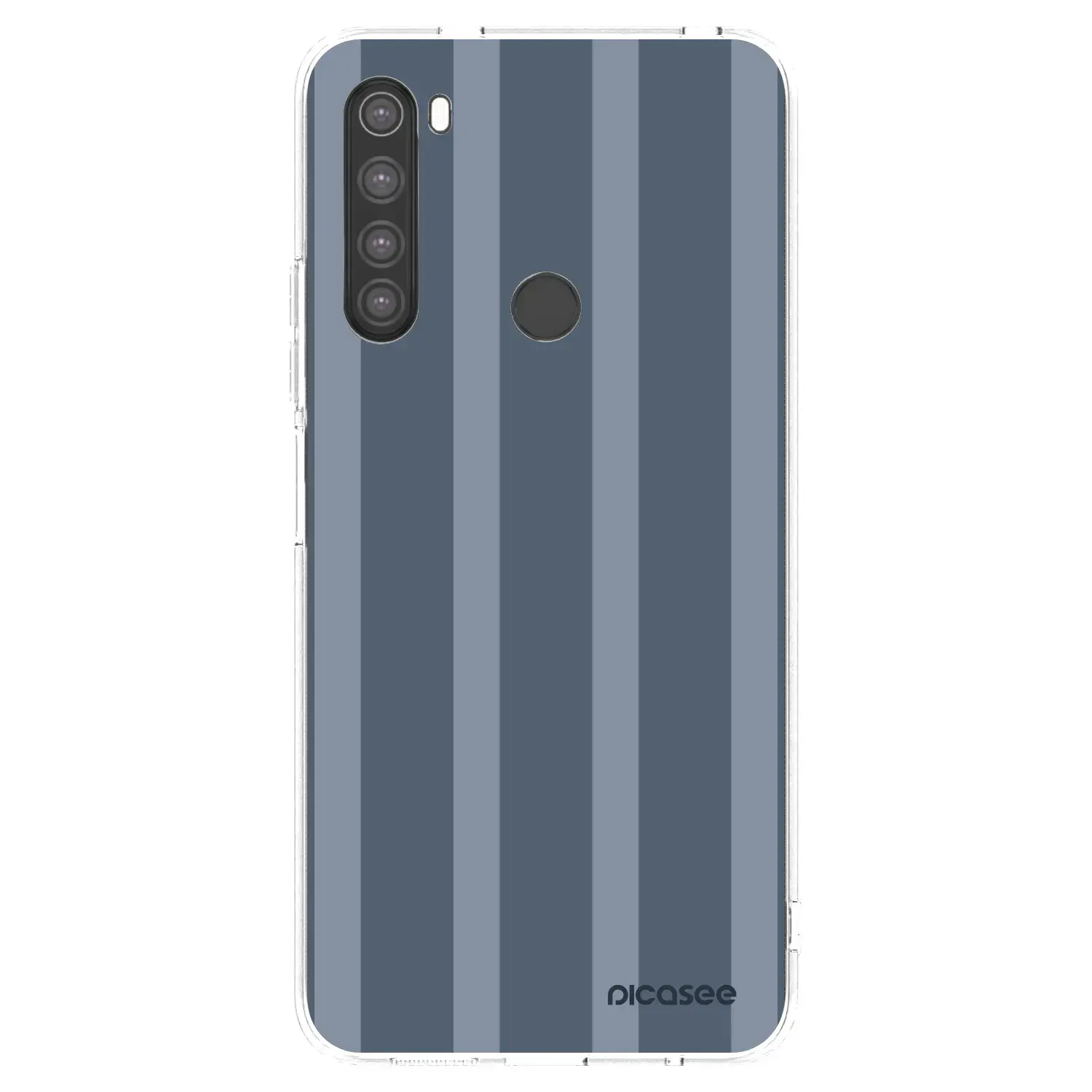 Silikonový průhledný obal pro Xiaomi Redmi Note 8 - Midnight lounge