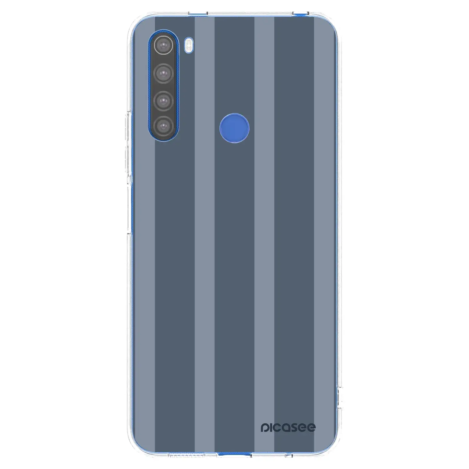 Silikonový průhledný obal pro Xiaomi Redmi Note 8T - Midnight lounge