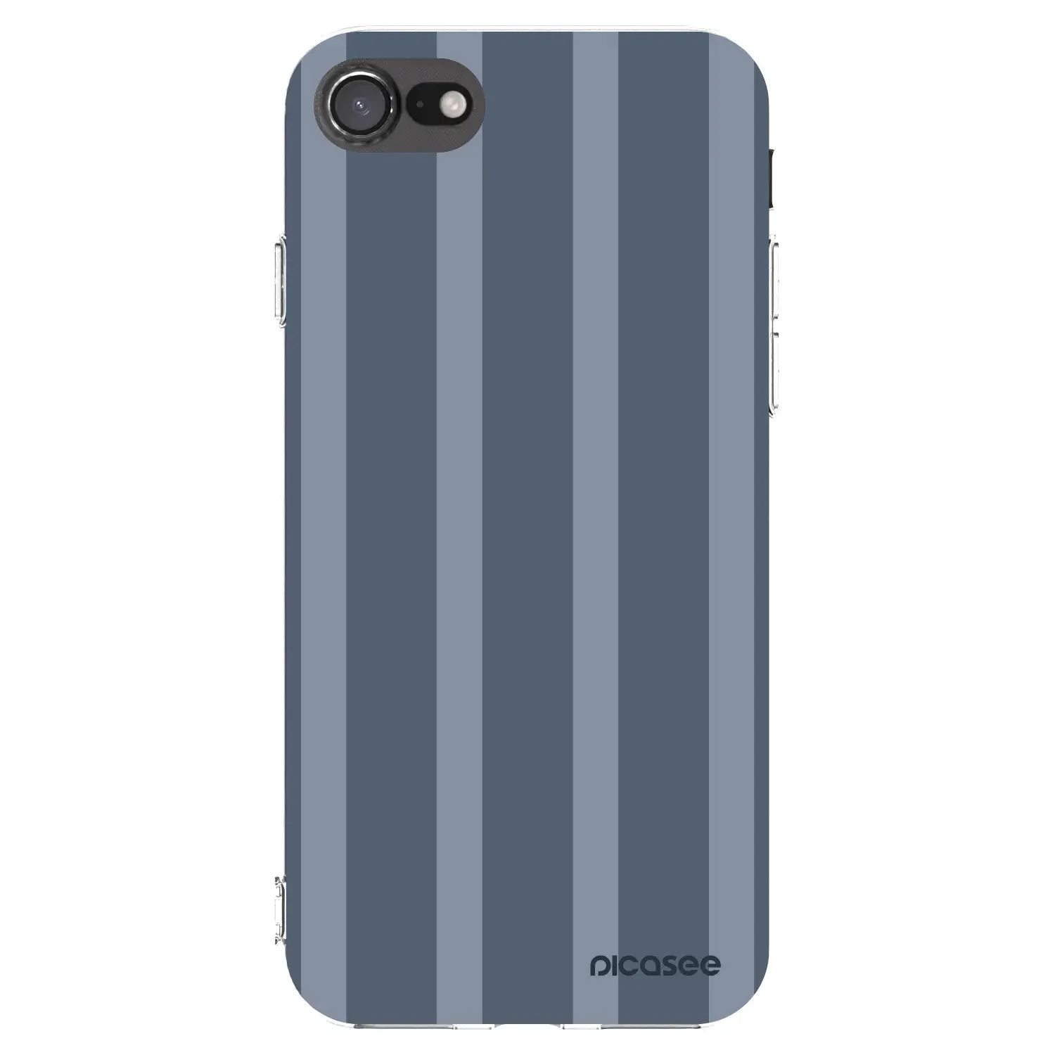 Silikonový průhledný obal pro Apple iPhone SE 2020 - Midnight lounge