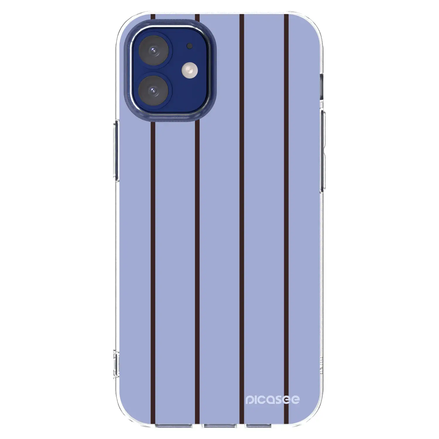 Silikonový průhledný obal pro Apple iPhone 12 mini - Poolside member