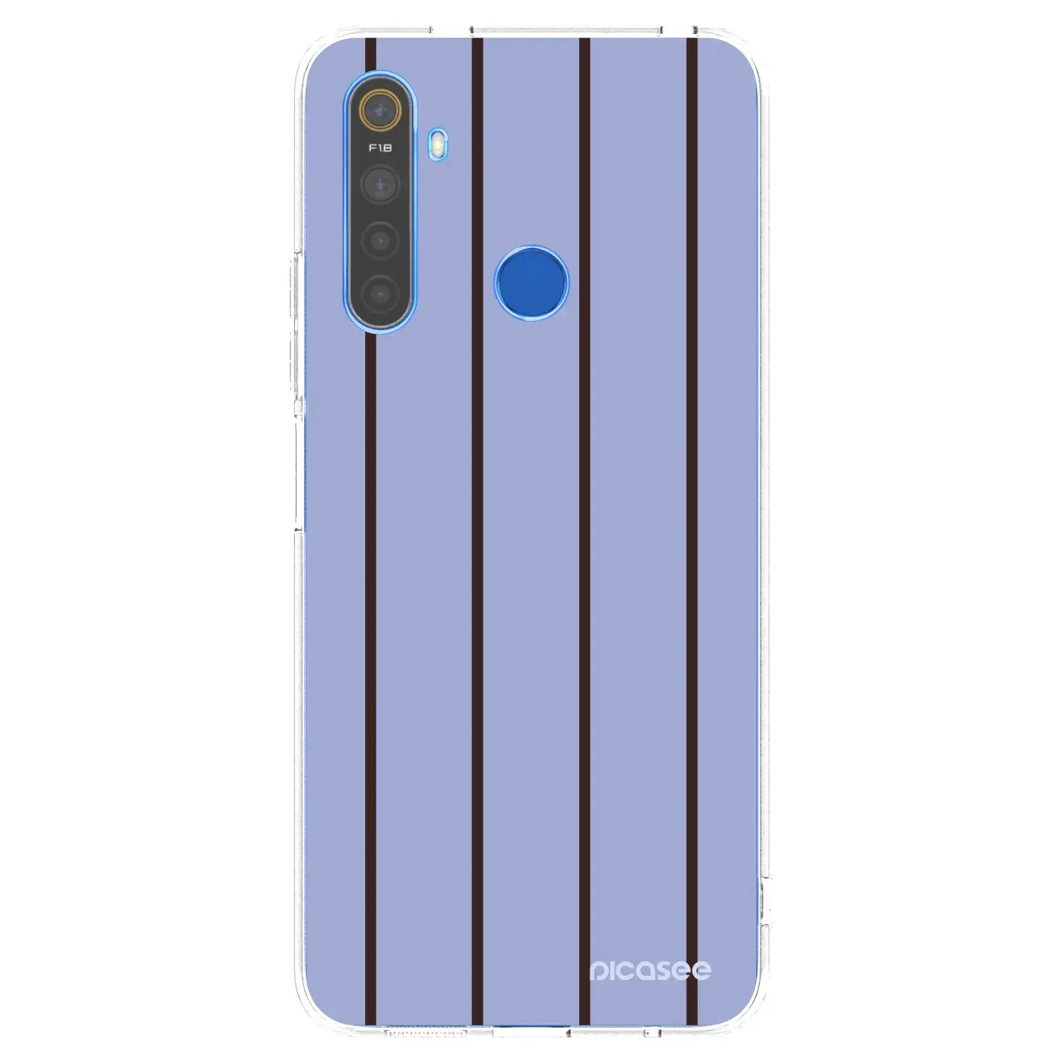 Silikonový průhledný obal pro Realme 5 - Poolside member