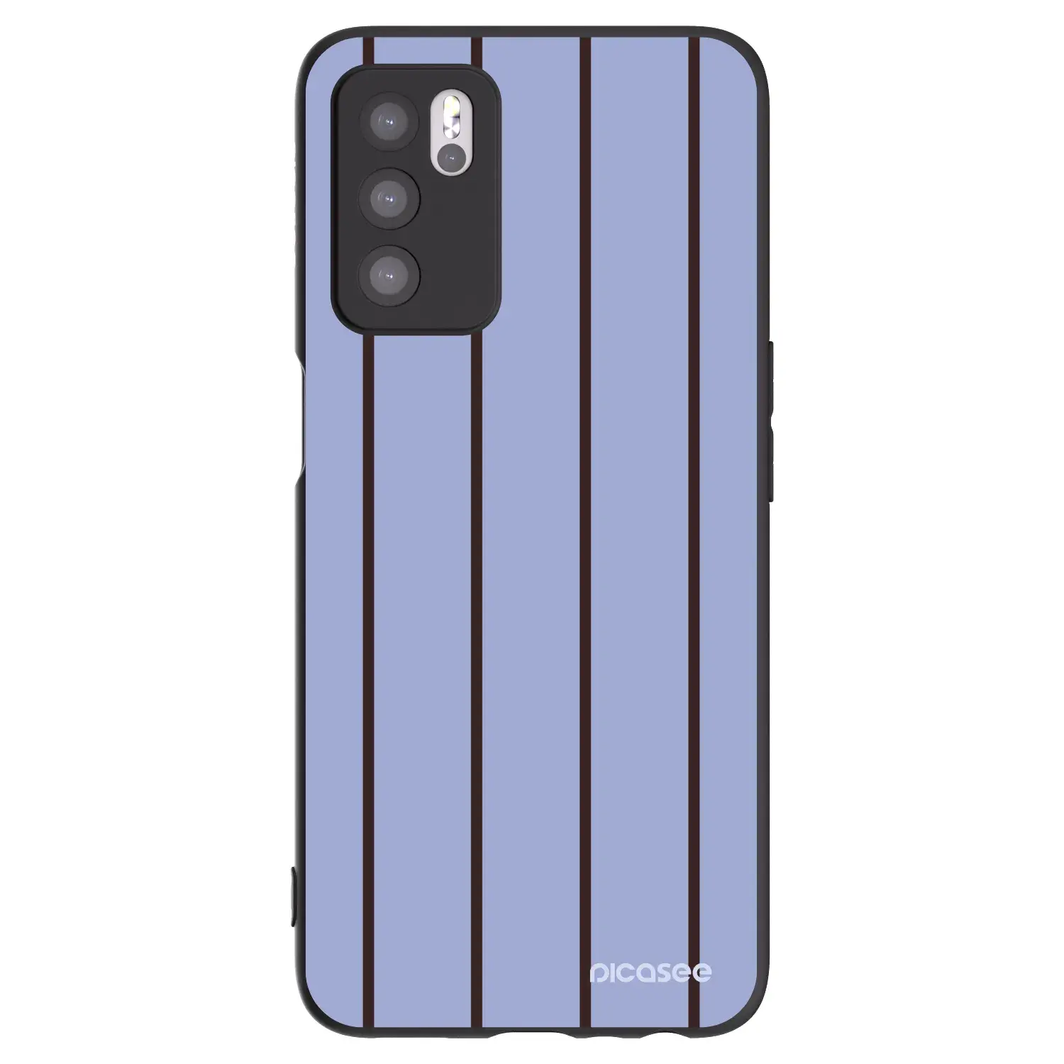 Silikonový černý obal pro OPPO A16 - Poolside member