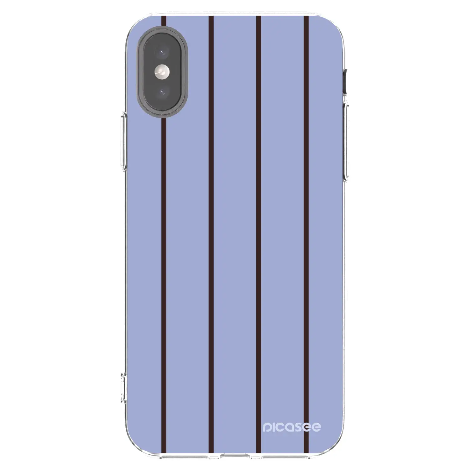 Silikonový průhledný obal pro Apple iPhone X/XS - Poolside member