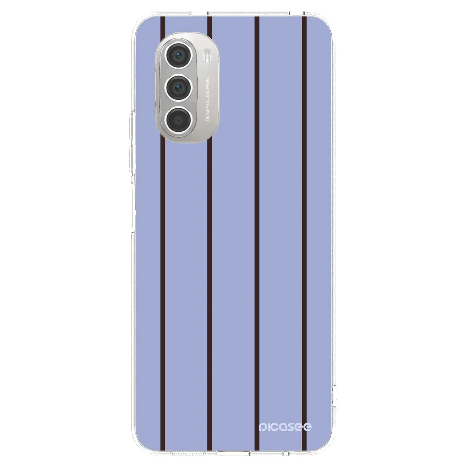 Silikonový průhledný obal pro Motorola Moto G51 - Poolside member