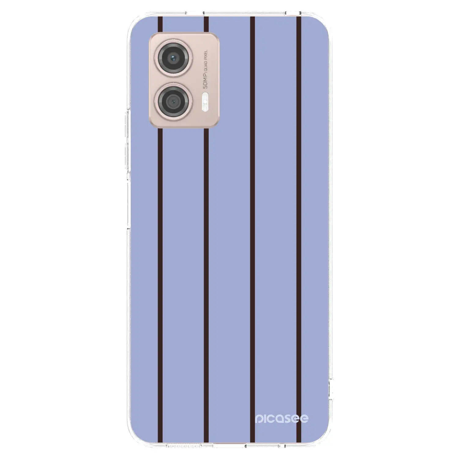 Silikonový průhledný obal pro Motorola Moto G53 5G - Poolside member