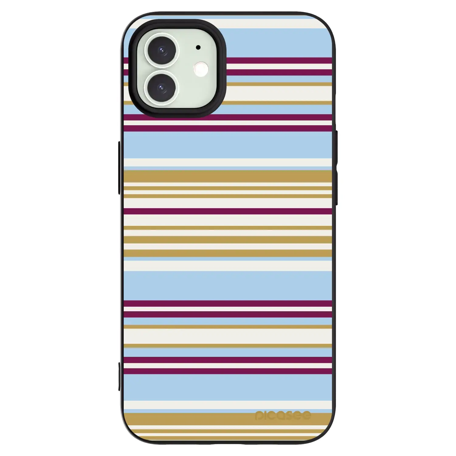 Silikonový černý obal pro Apple iPhone 12 - Souvenir