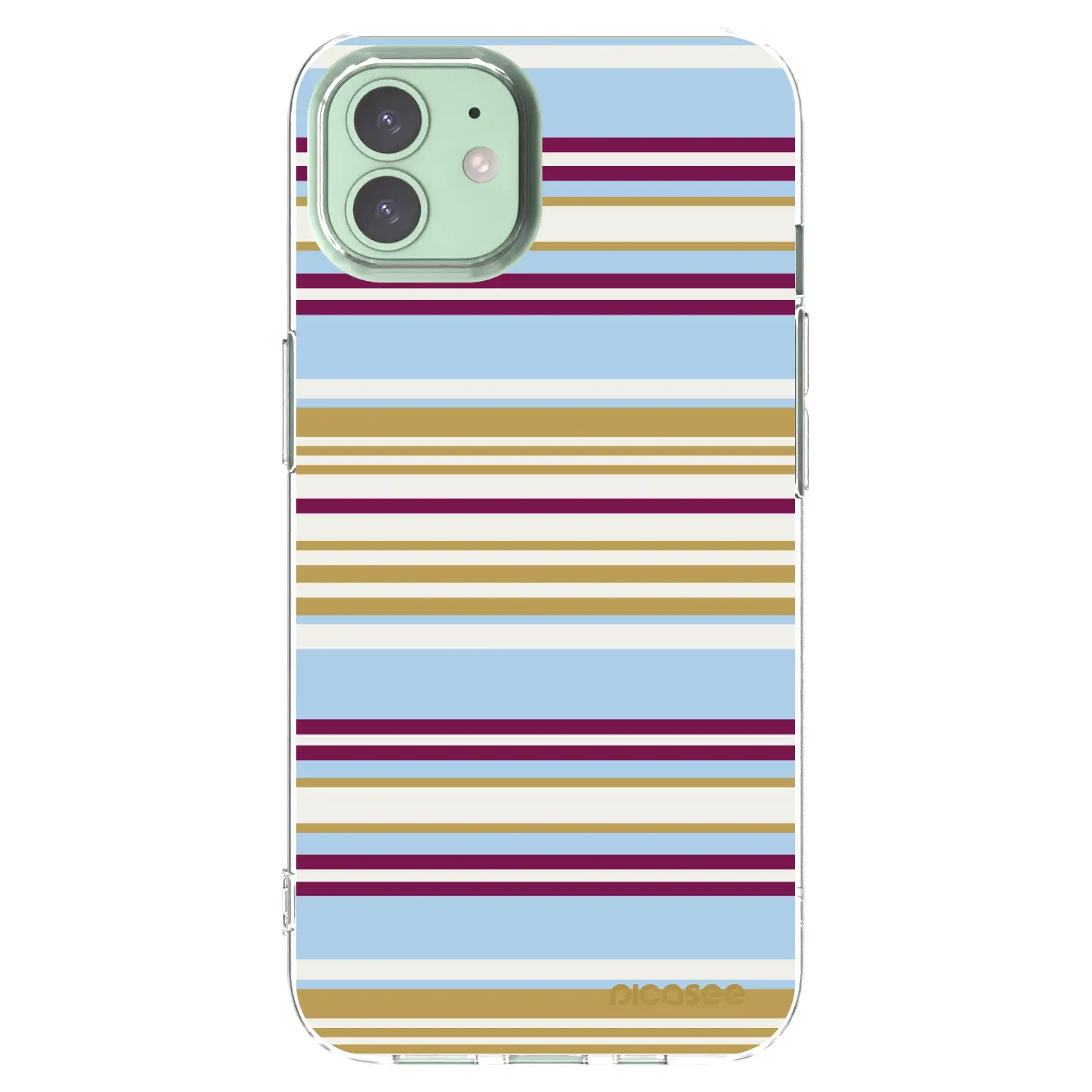 Silikonový průhledný obal pro Apple iPhone 12 - Souvenir
