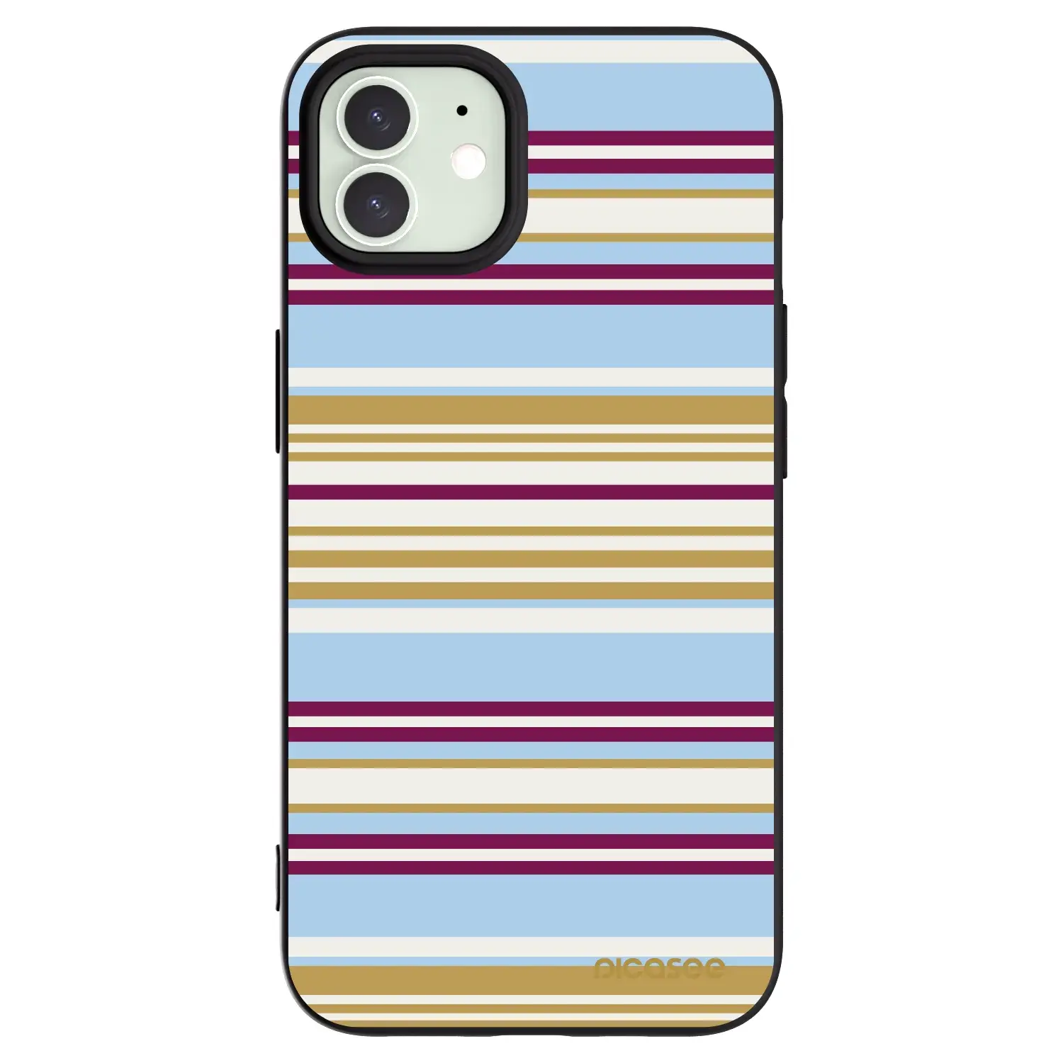 Silikonový černý obal pro Apple iPhone 12 Pro - Souvenir