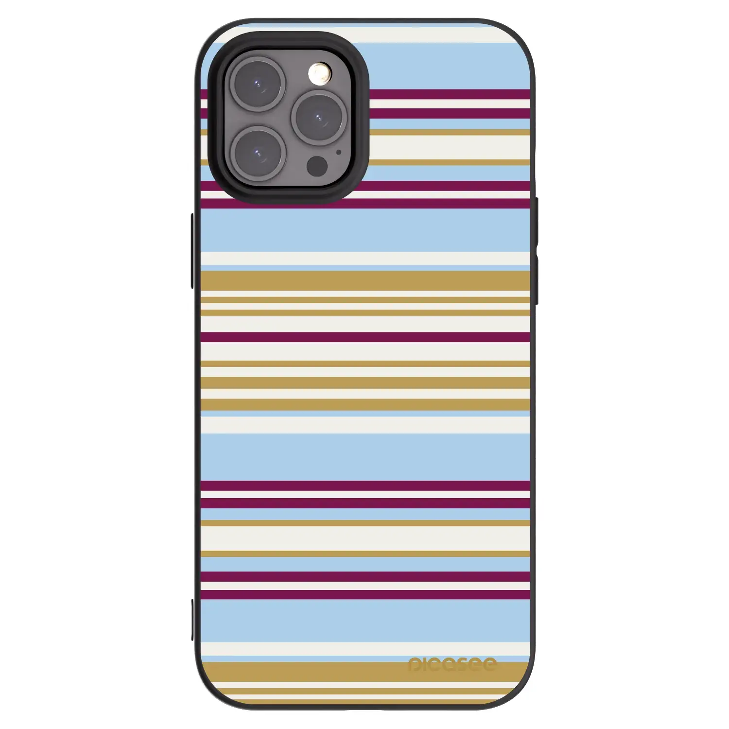 Silikonový černý obal pro Apple iPhone 12 Pro Max - Souvenir