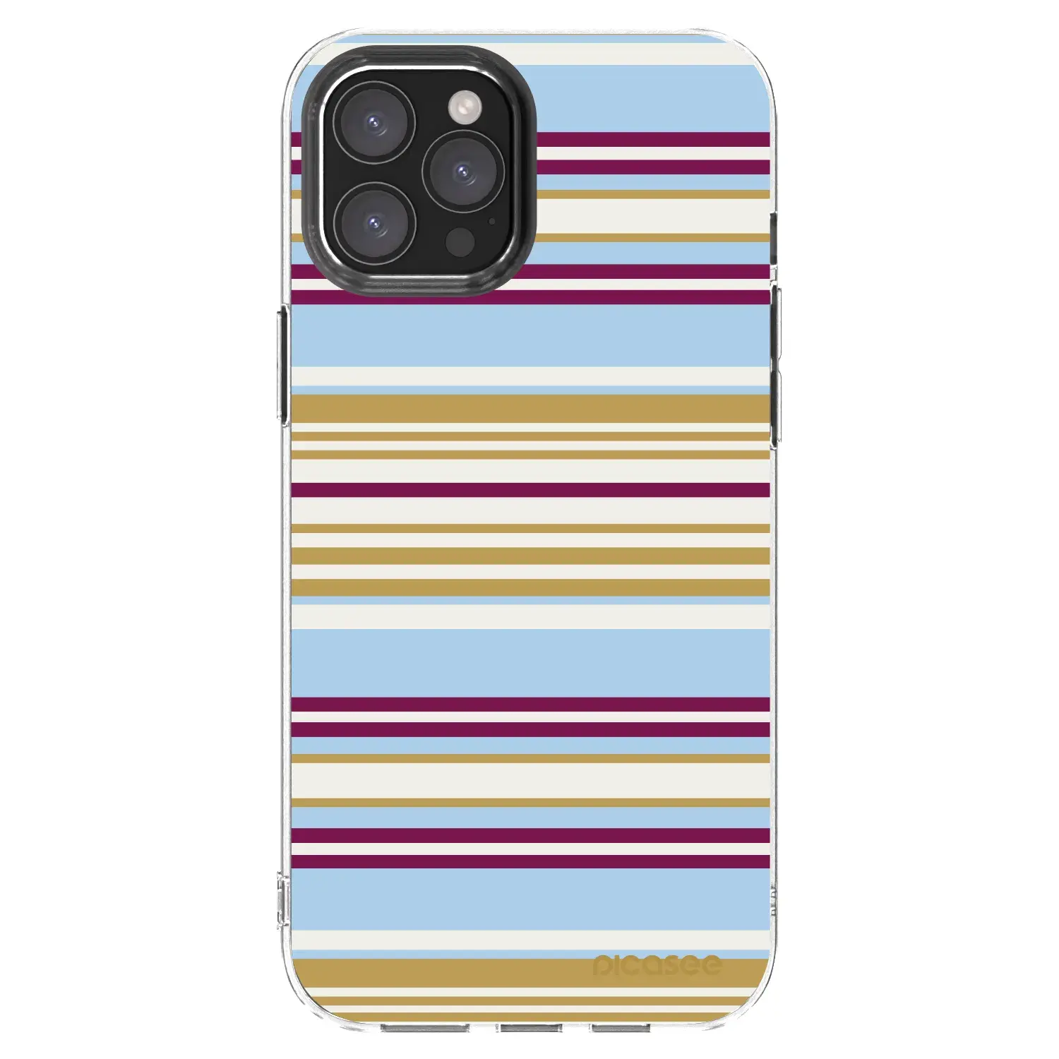 Silikonový průhledný obal pro Apple iPhone 12 Pro Max - Souvenir